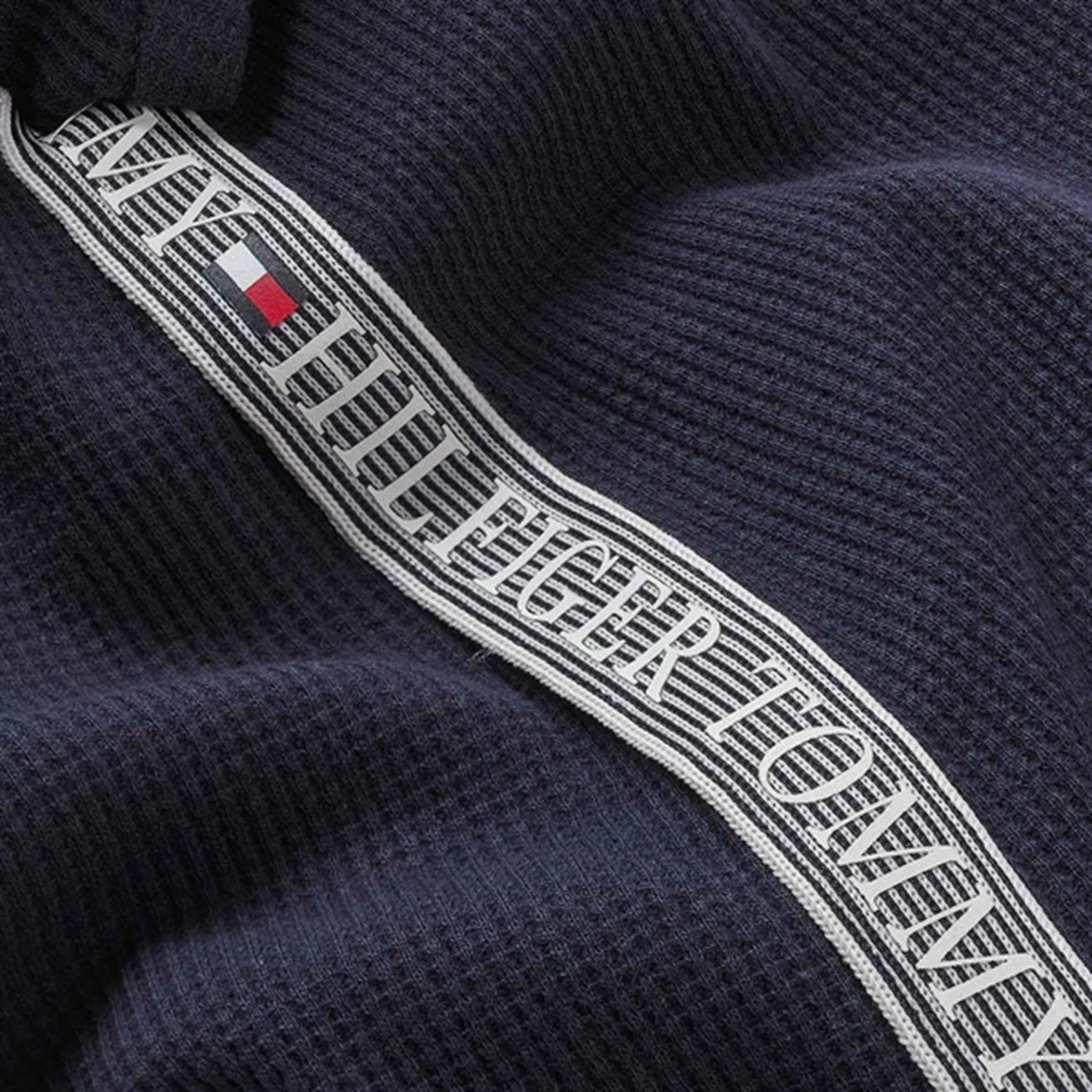 Tommy Hilfiger Baby Waffle Onesie Desert Sky Elegant Casual Office work