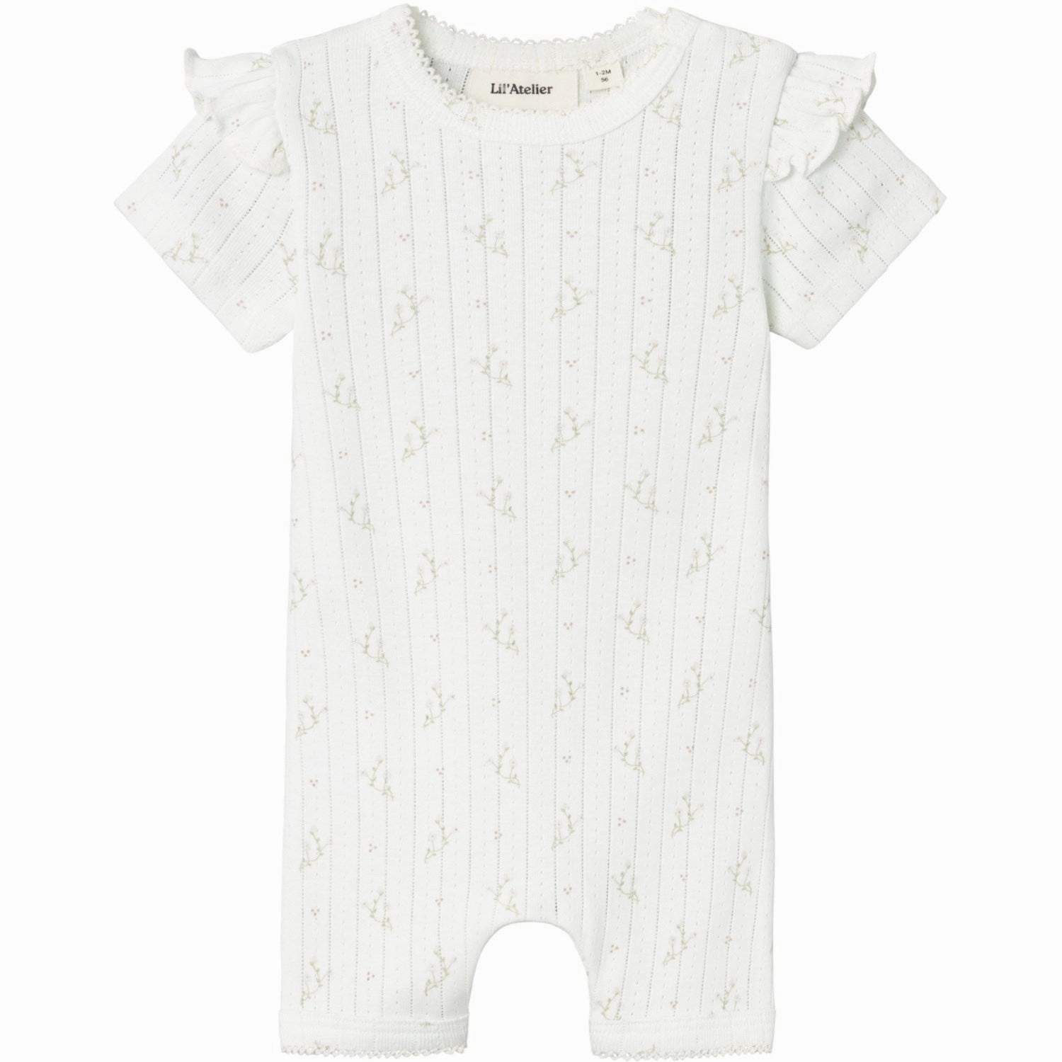 Lil'Atelier Coconut Milk Rachello Doa Sunsuit Gym Elegant