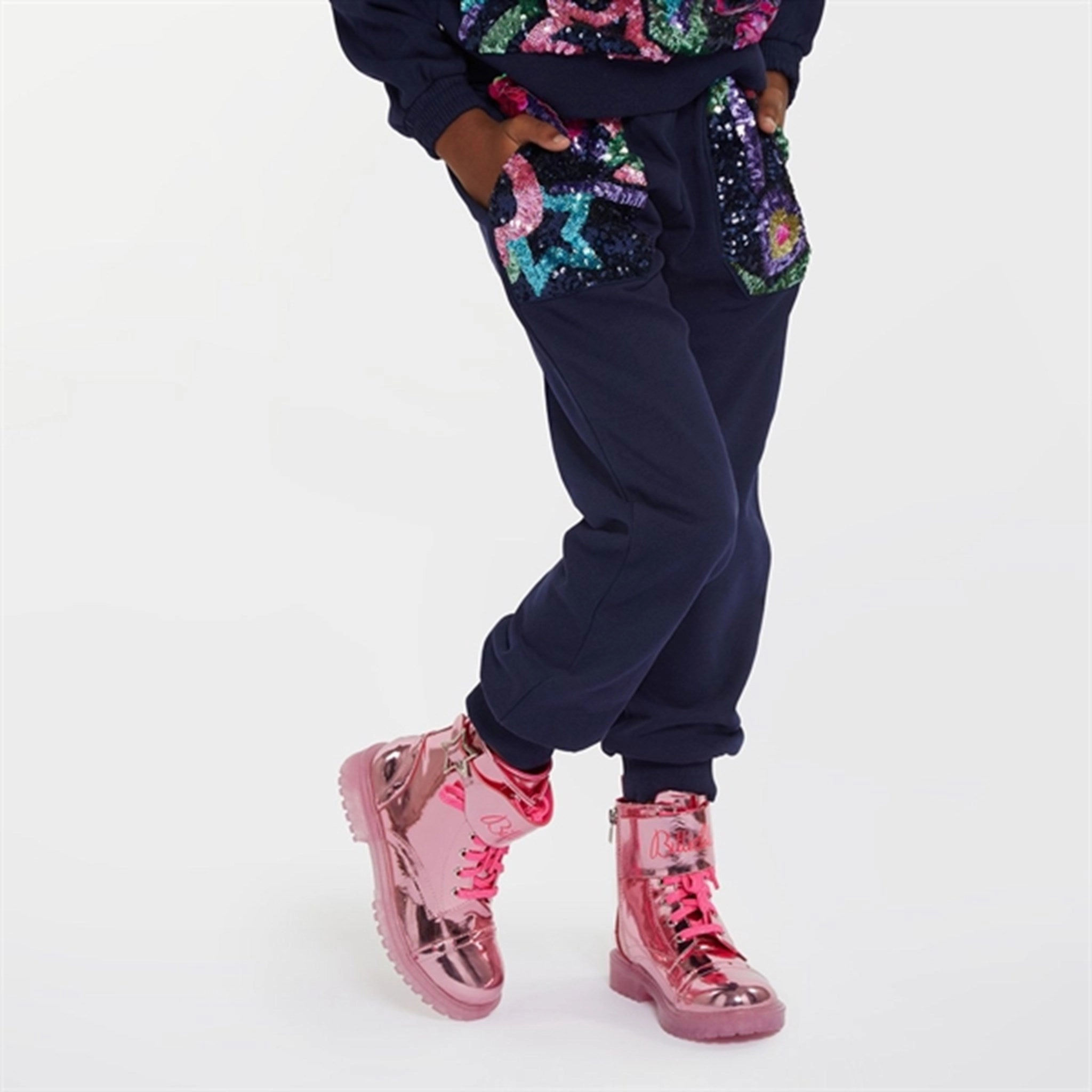 Billieblush Navy Sweatpants Active clothing