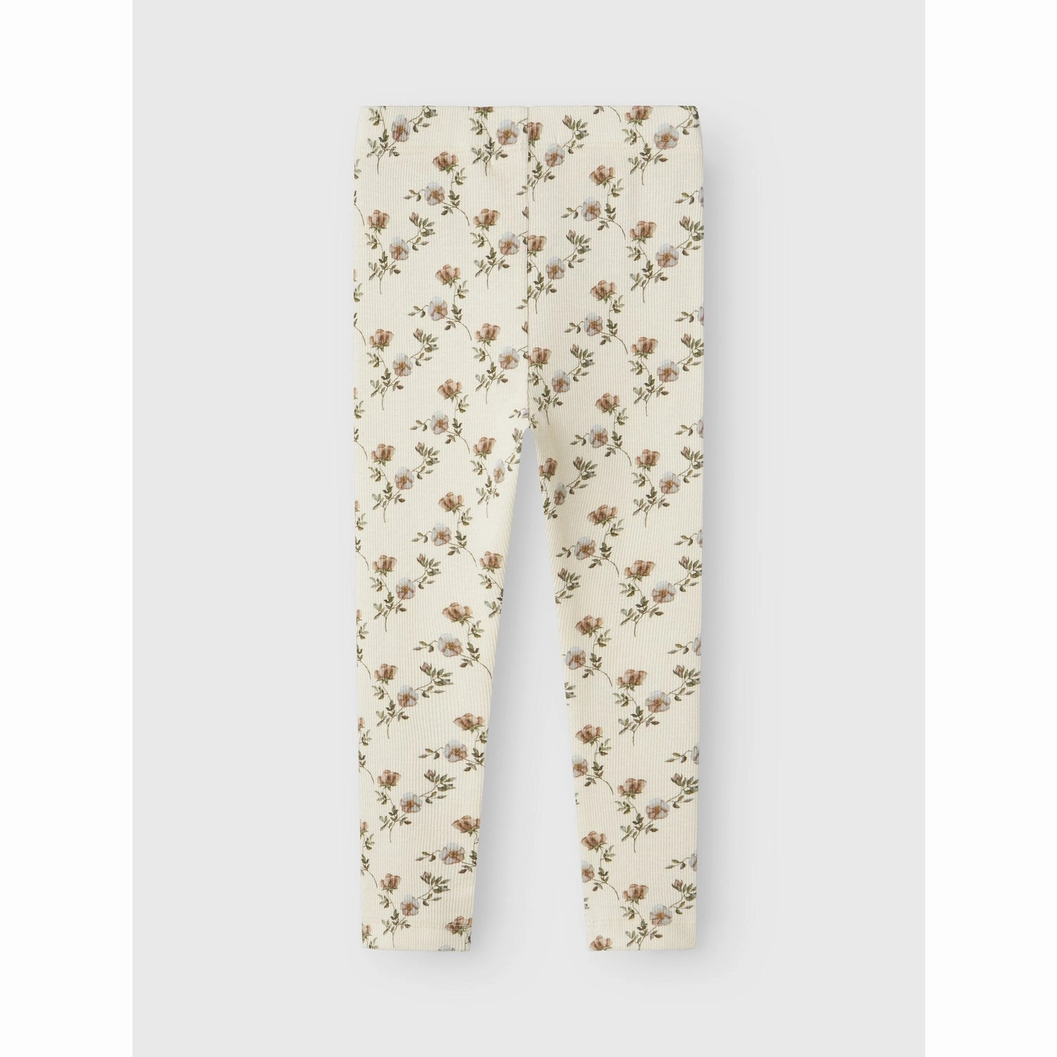 No Shrink Material Lil'Atelier Turtledove Flower Gavo Slim Leggings