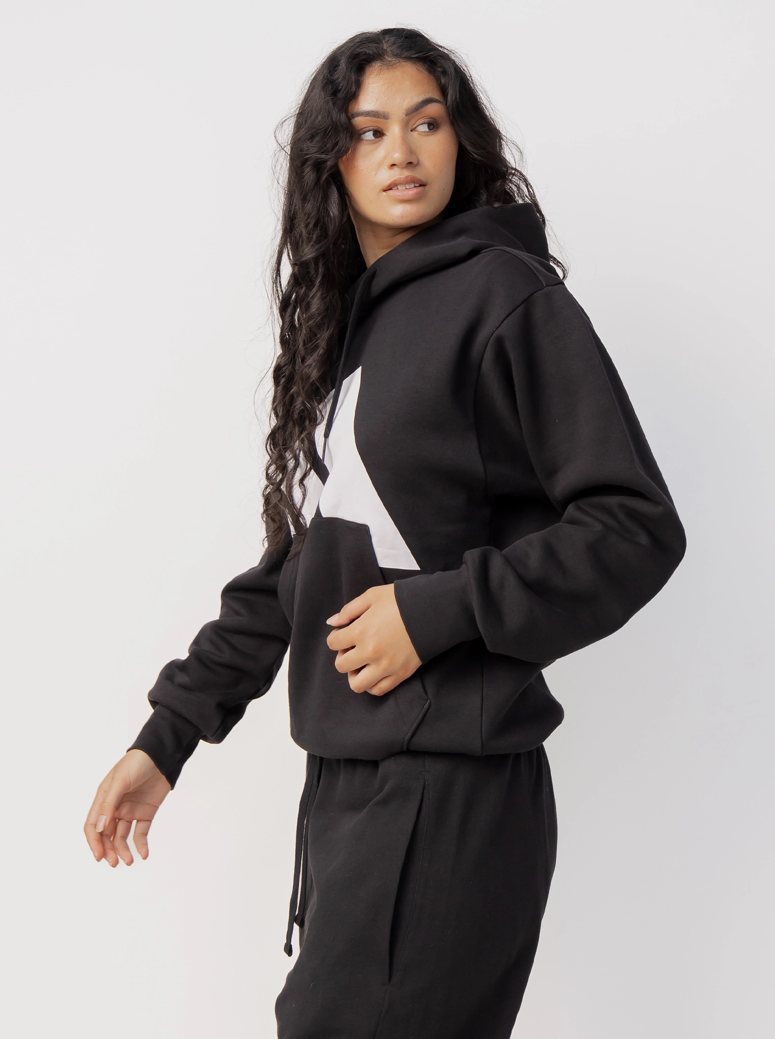 Essentials Big Logo Fleece Hoodie Unisex light colors