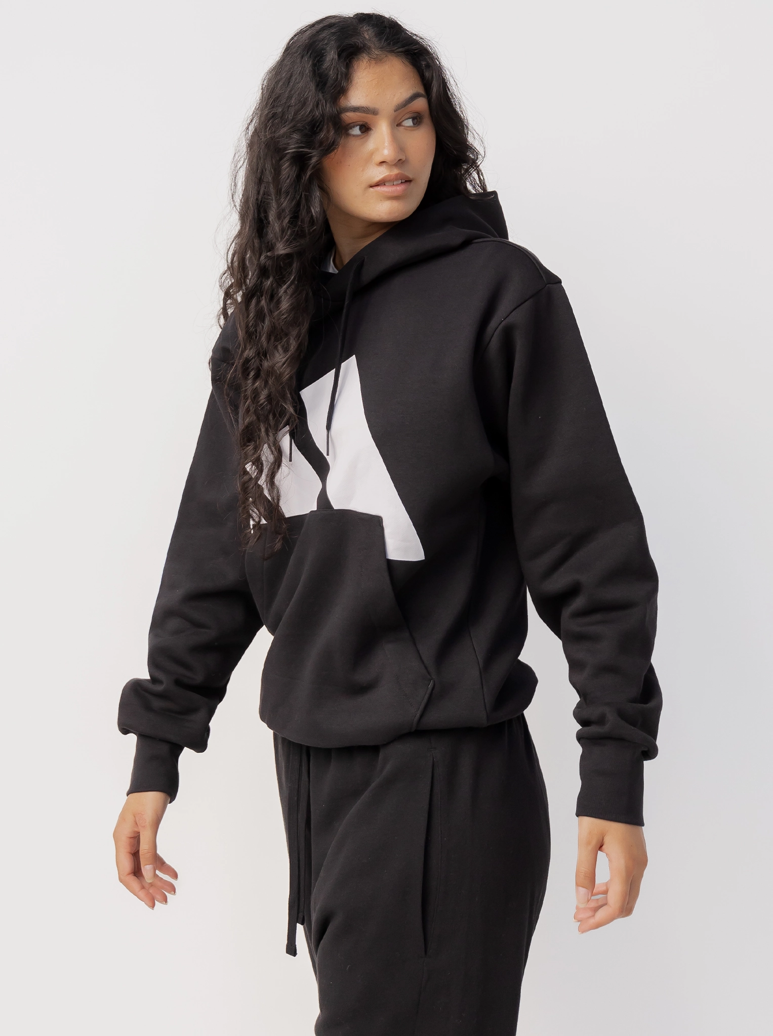 Graphic Ready Fabric Essentials Big Logo Fleece Hoodie Unisex