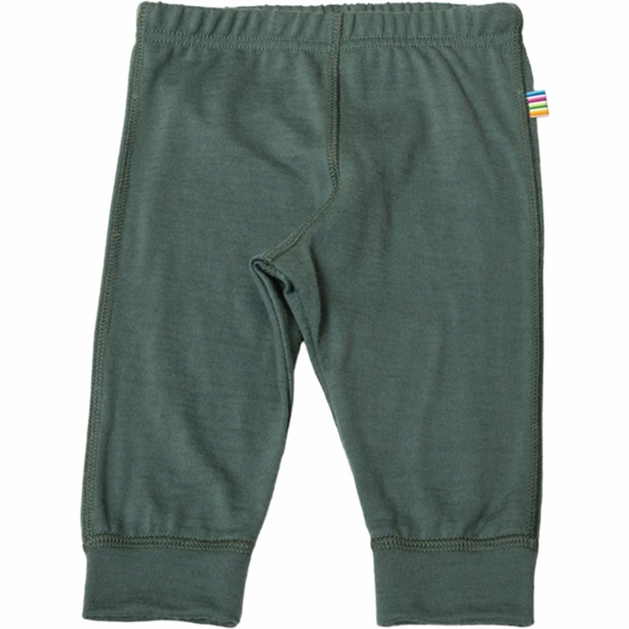 Joha Wool Dark Green Leggings simple design