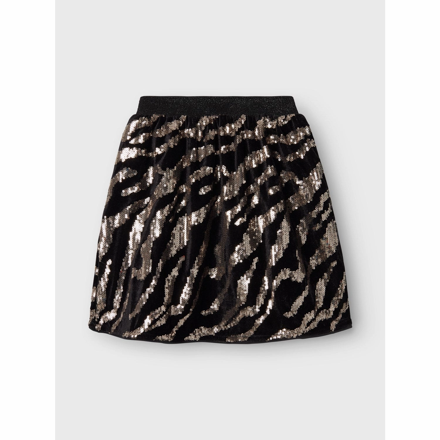 Name It Black Zebra Ranimal Skirt Fashion Forward