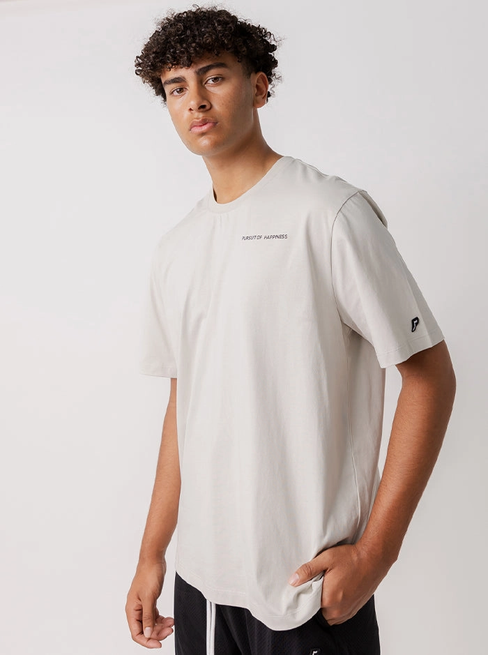 Pursuit Track Tee in Clay Versatile Layering Piece Smart Fashion