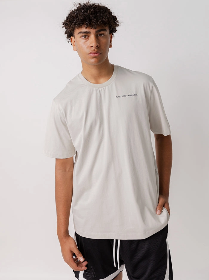 Pursuit Track Tee in Clay Thermal Regulation Fabric