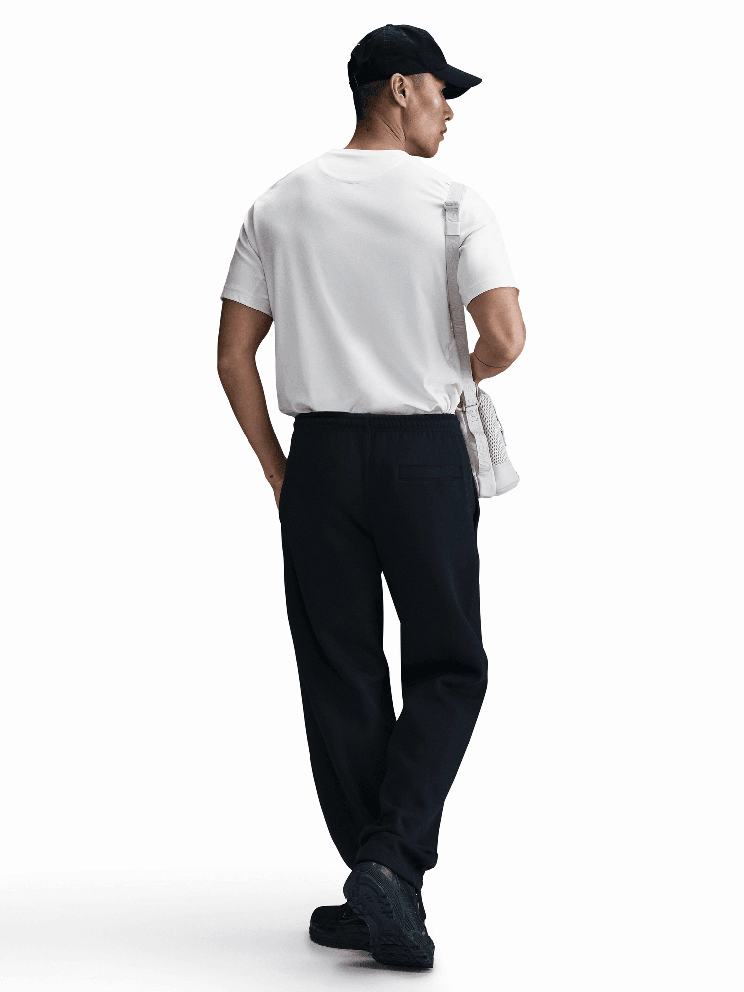 Open-Hem Fleece Pants Versatile Design Comfortable Fashion