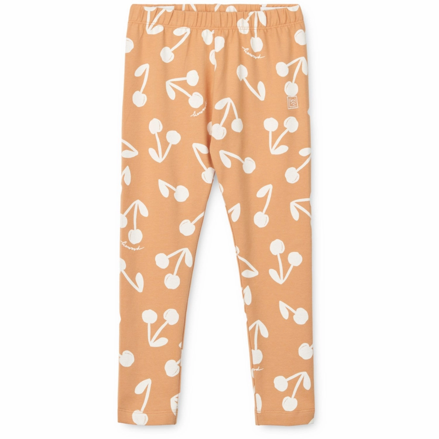 Functional Design Buttery Soft Texture LIEWOOD Cherry Blossom / Light Apricot Marie Printed Leggings