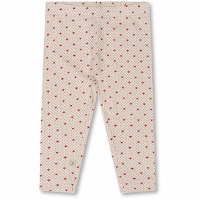 Durable Stitch Fitness Lover That's Mine Lots Of Love Red Elois Leggings