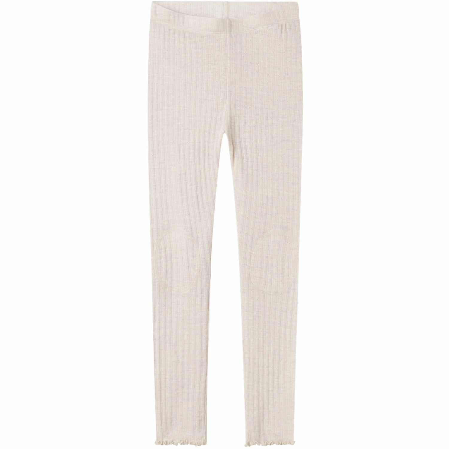 Name It Lilac Ash Wossa Wool/Silk Rib Leggings City Walk Pro Athlete