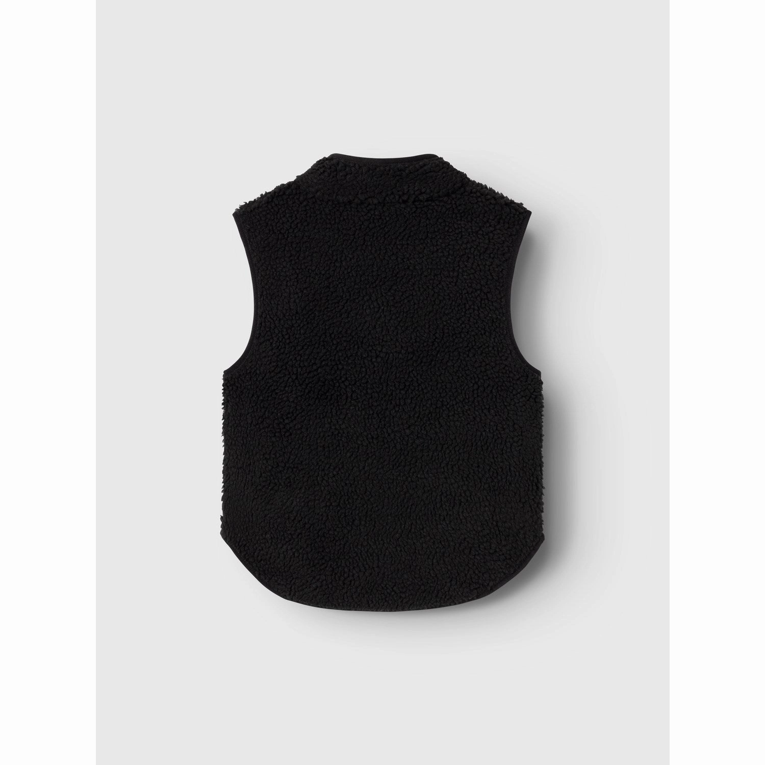 men's style Name It Black Nodes Teddy Vest