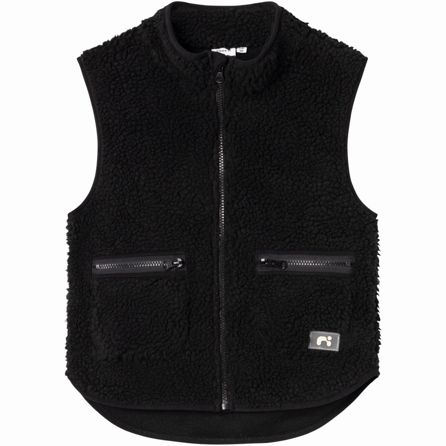 Name It Black Nodes Teddy Vest ready - to - wear