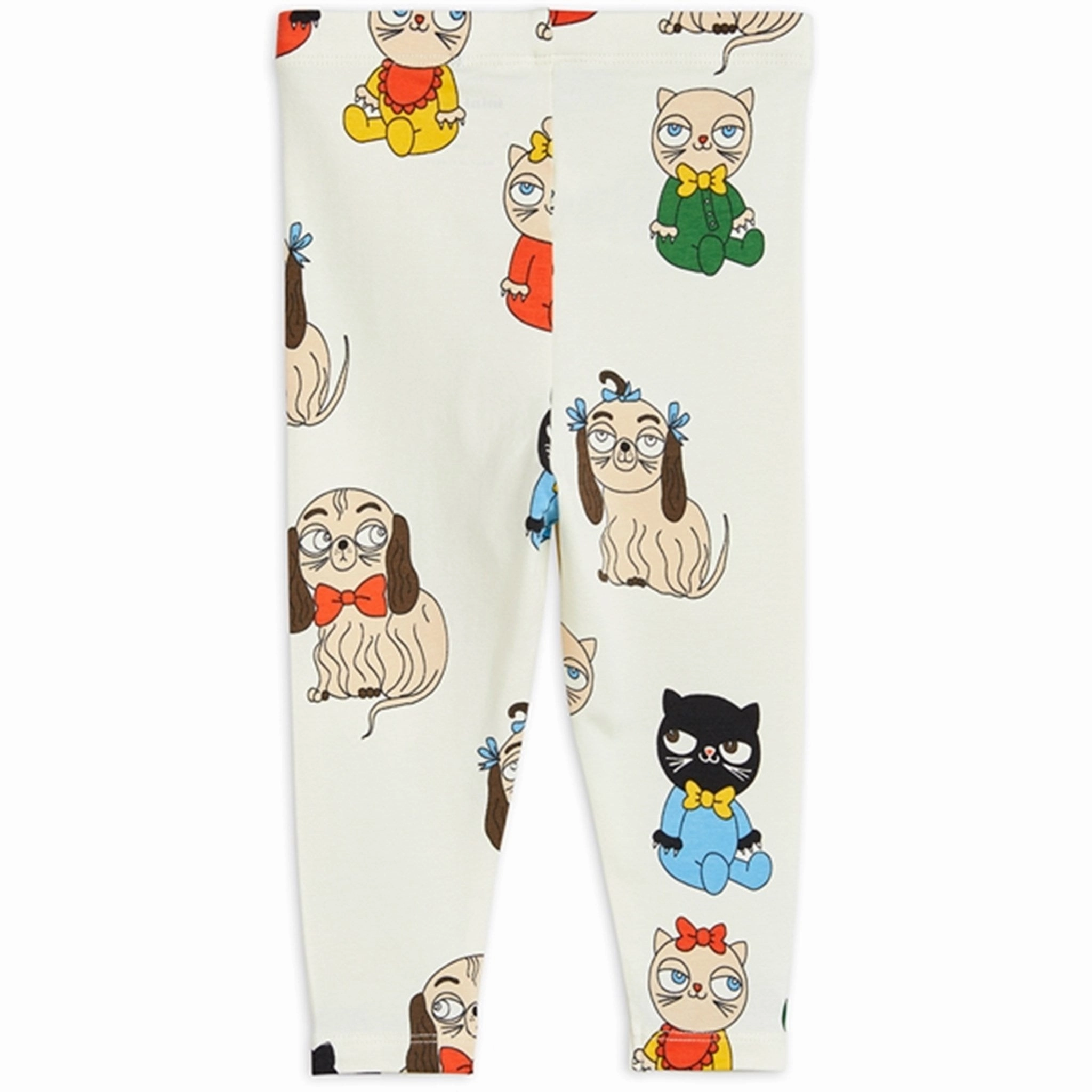 Mini Rodini Minibabies Aop Leggings Multi Travel Enthusiast Squat Proof Sculpted Fit