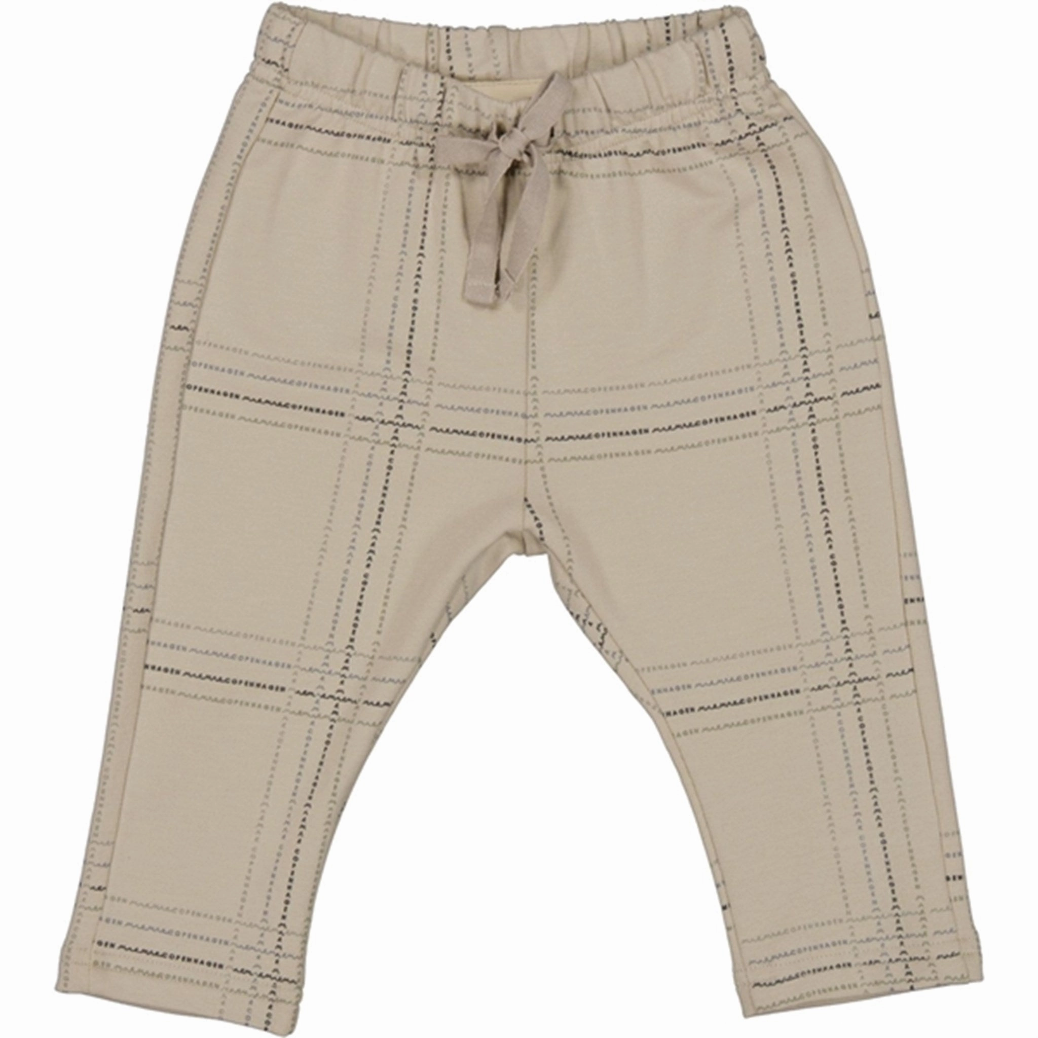 MarMar Logo Check Pitti Sweatpants Vapor Transfer Coating Hypoallergenic Inner Layer