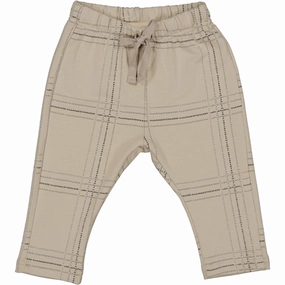 MarMar Logo Check Pitti Sweatpants Cycling Apparel Personality