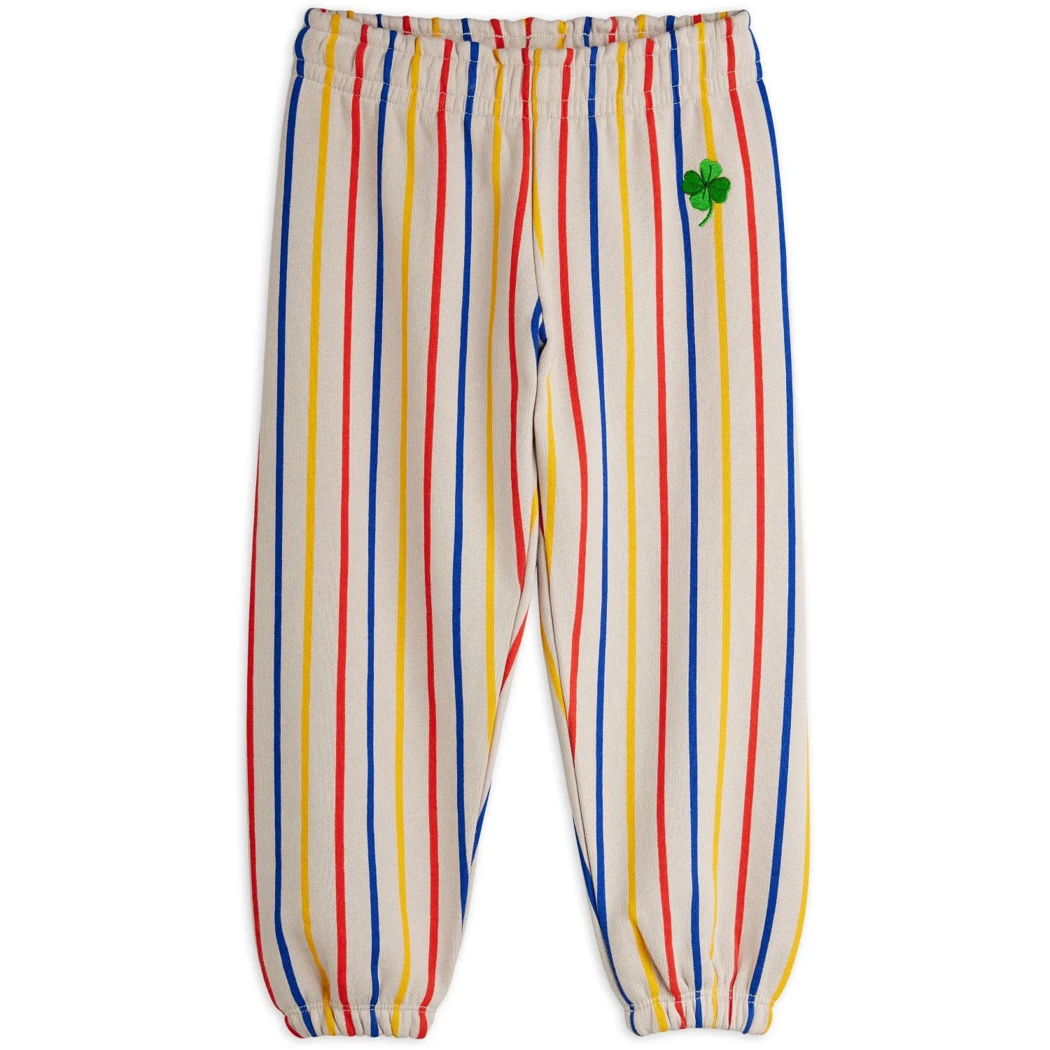 Mini Rodini Multi Clover Emb Sweatpants Silk