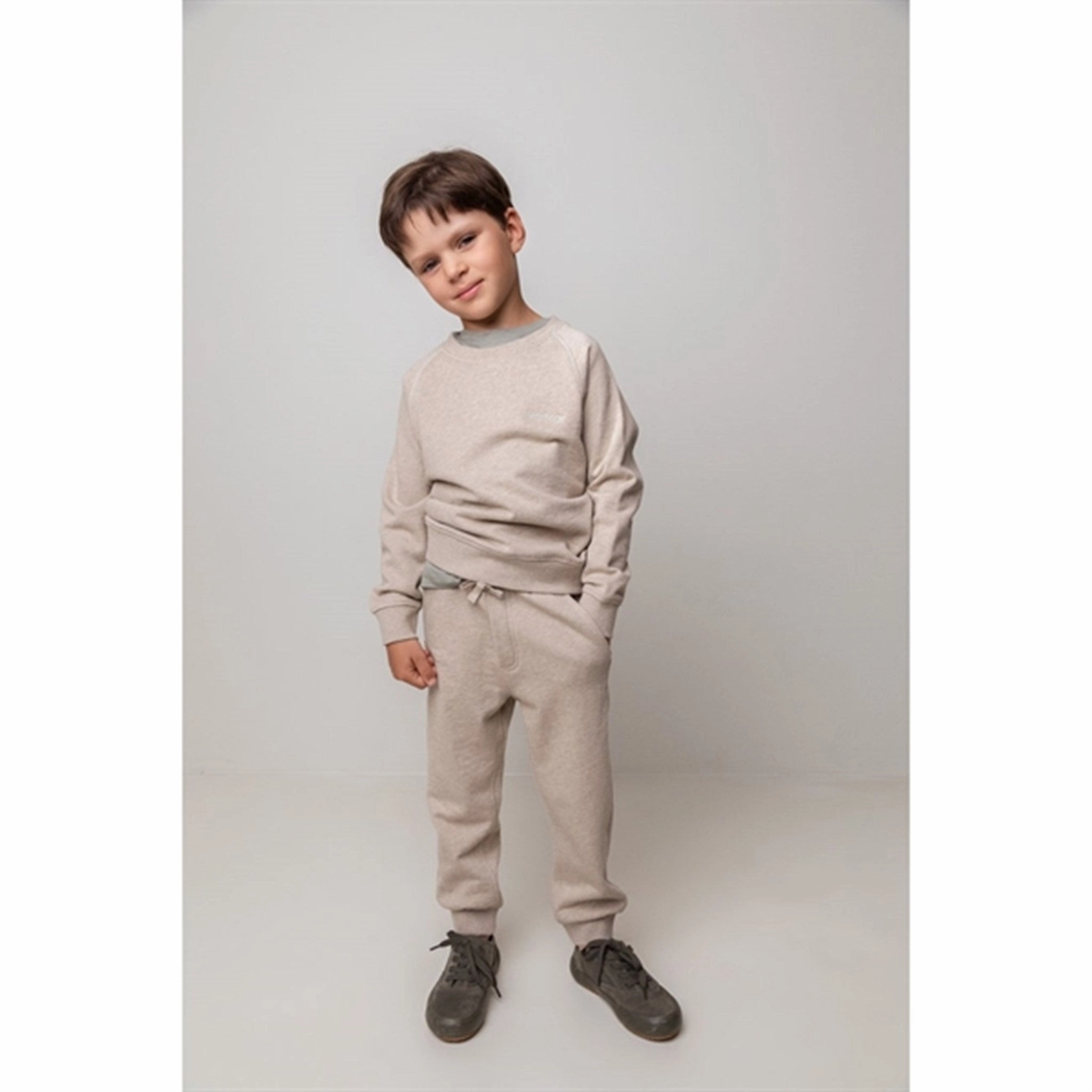 MarMar Grey Sand Mel Pelo Sweatpants colorfast Breathable Mesh Panels