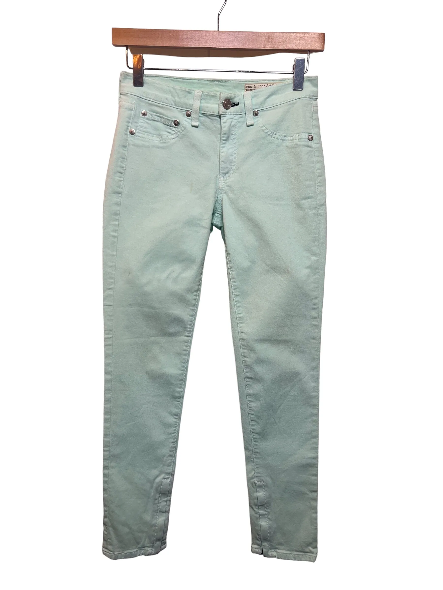 Trendy Wear AllDayComfort Rag & Bone White Skinny Jeans (W26)