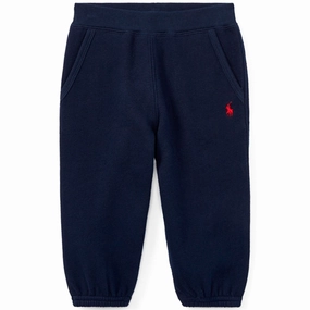 Indoor Ralph Lauren Baby Boy Fleece Sweatpants Cruise Navy