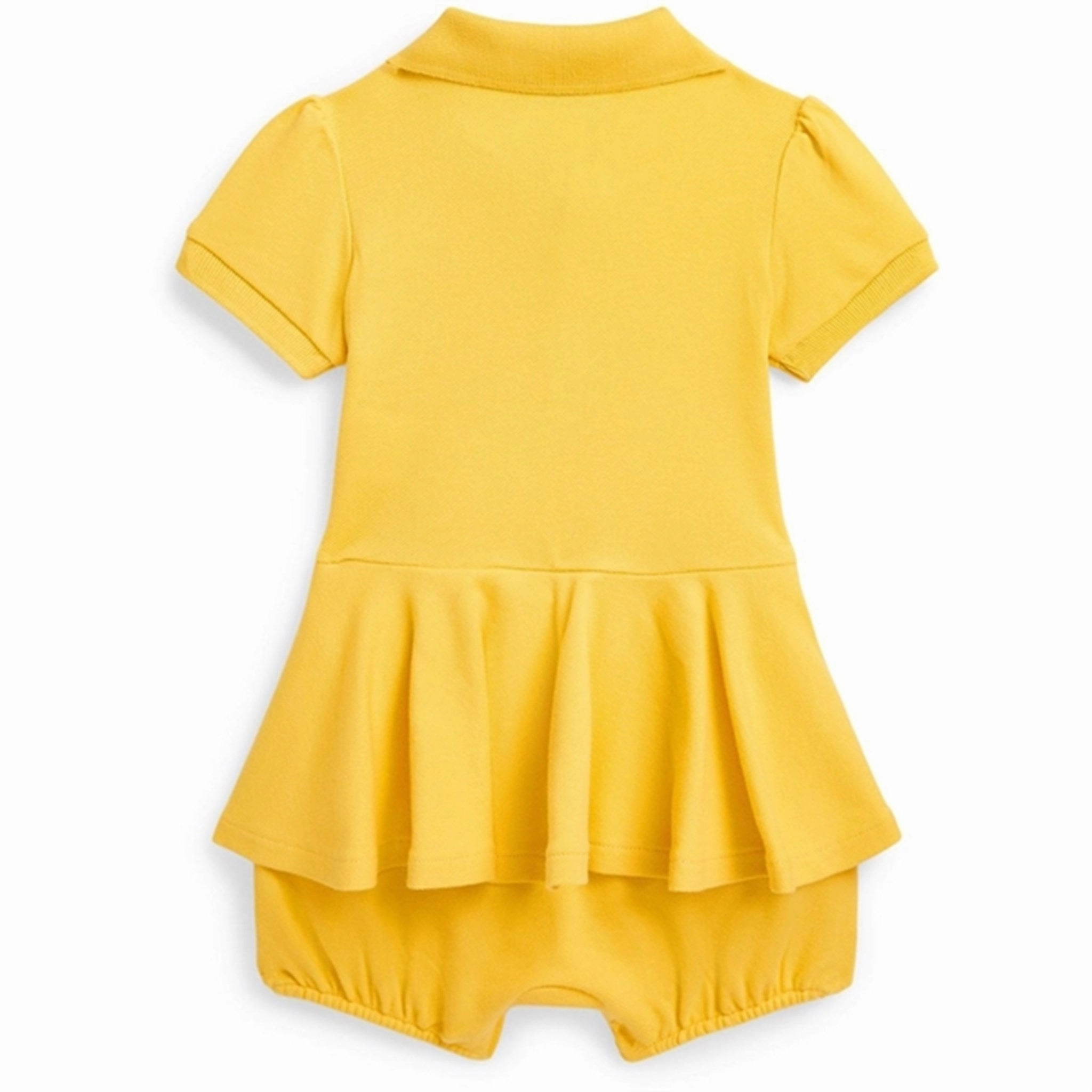 Ralph Lauren Baby Shortall Chrome Yellow W/ Bright Pink Bold Traveler