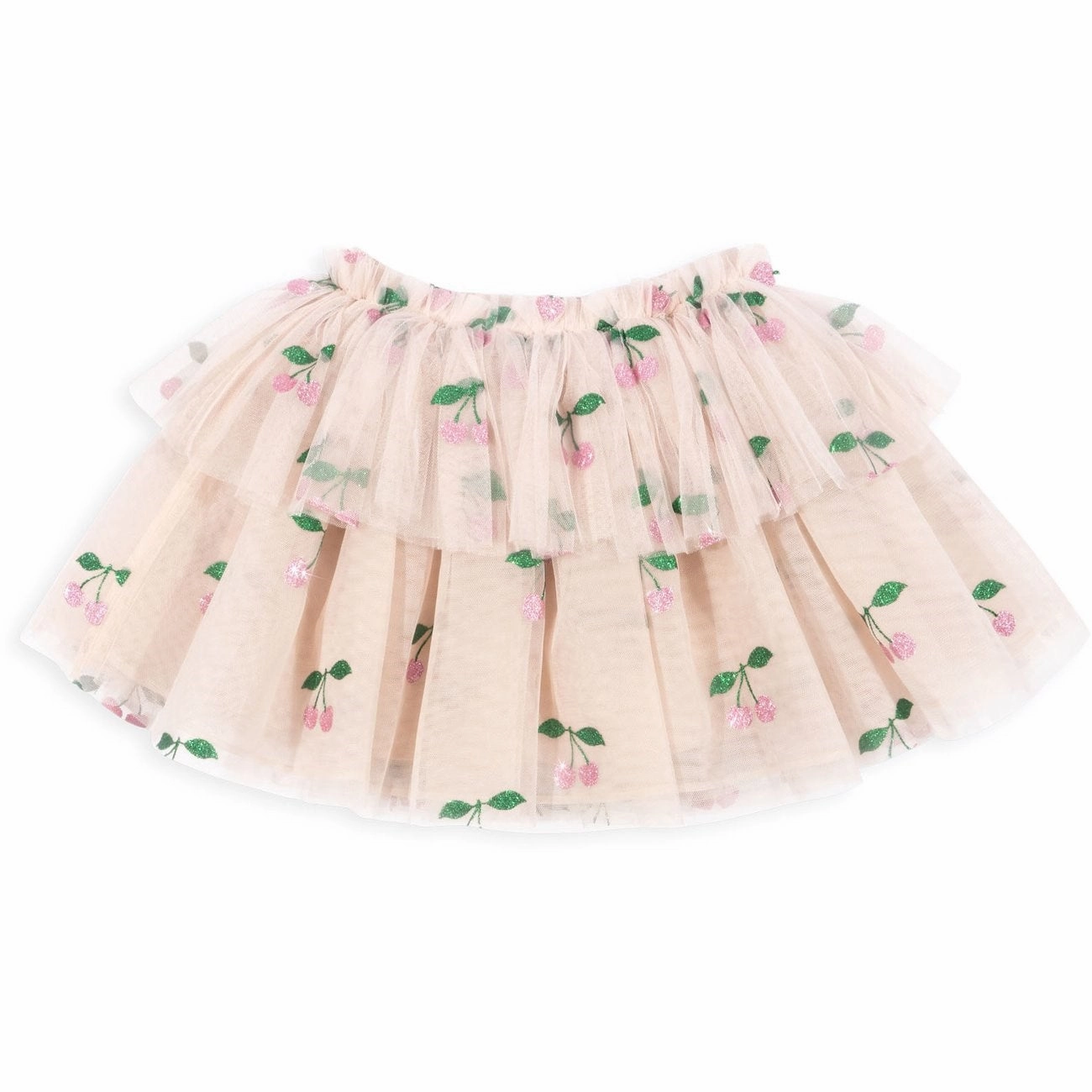 Easy Layers Konges Sl?jd Ma Grande Cerise Pink Glitter Mili Glitter Skirt