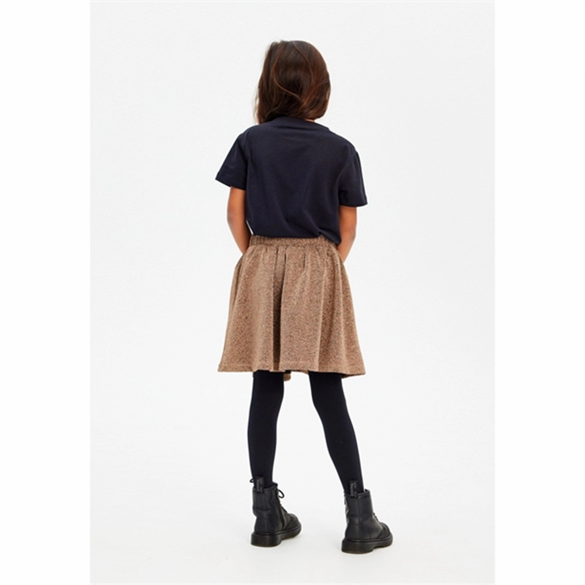 Twist Knot Details Layer Combo The New Gold Glitter Idalou Skirt