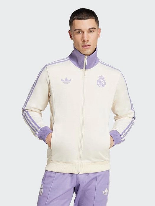 Real Madrid Beckenbauer Track Top Breathable Thermoregulating Technology