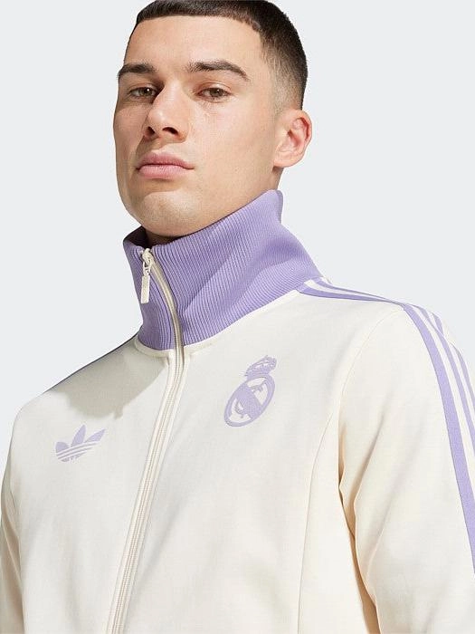Fashionable Outerwear suitable for graduations Real Madrid Beckenbauer Track Top