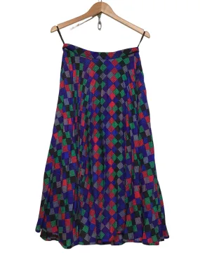 Patterned Skirt (Size M) Soft Waist hikers