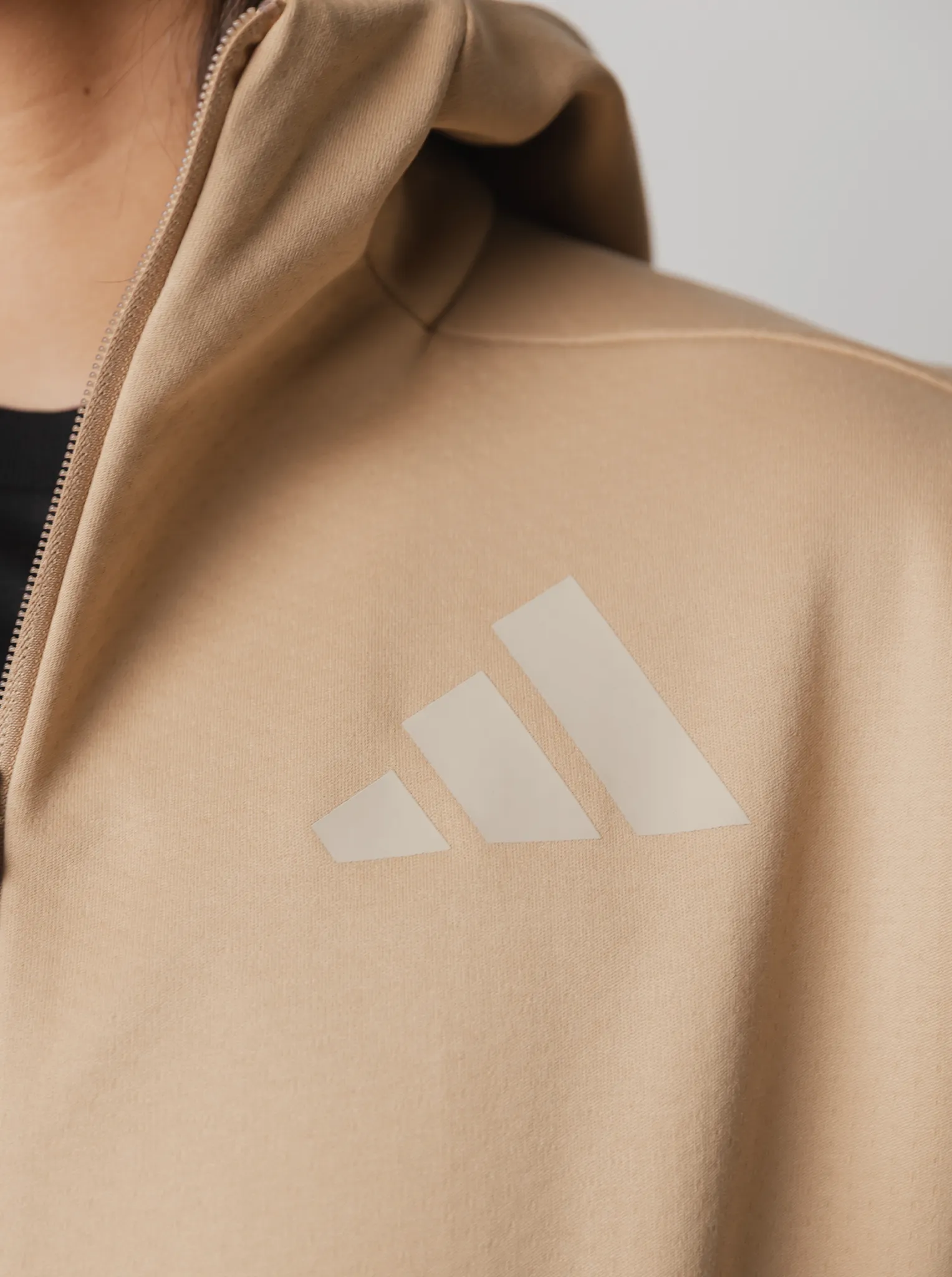 Taped Shoulder Seams Z.N.E. Full-Zip Hoodie