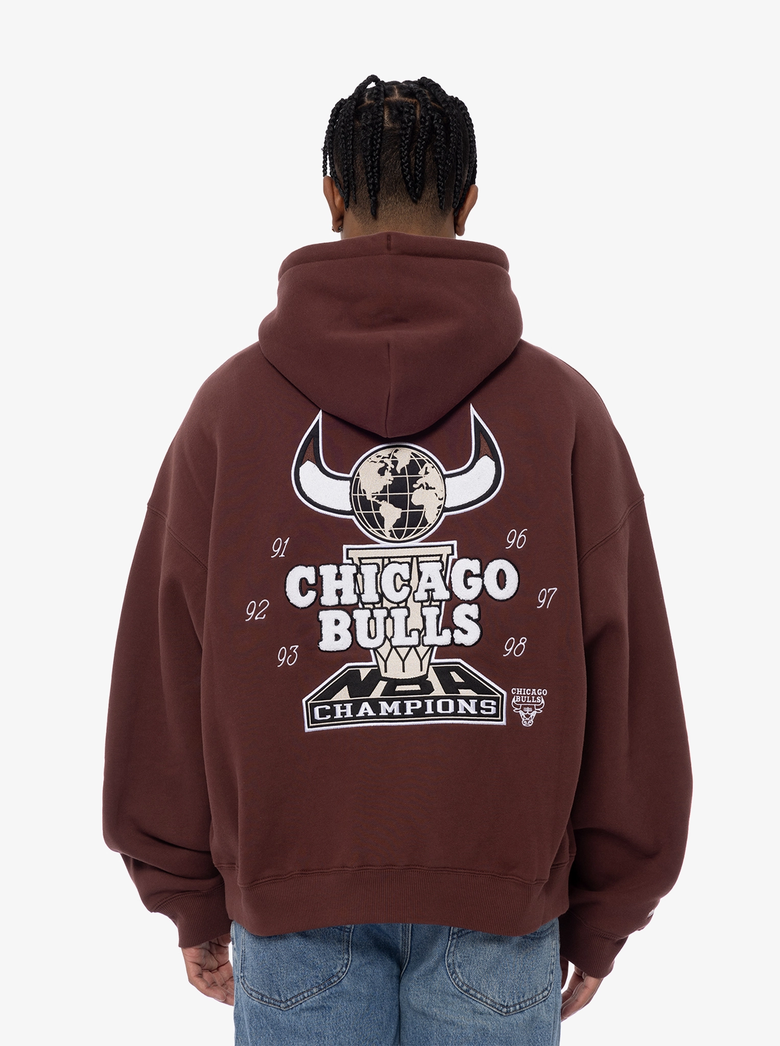 Fitness wear Chicago Bulls Patina World Champions Hoodie
