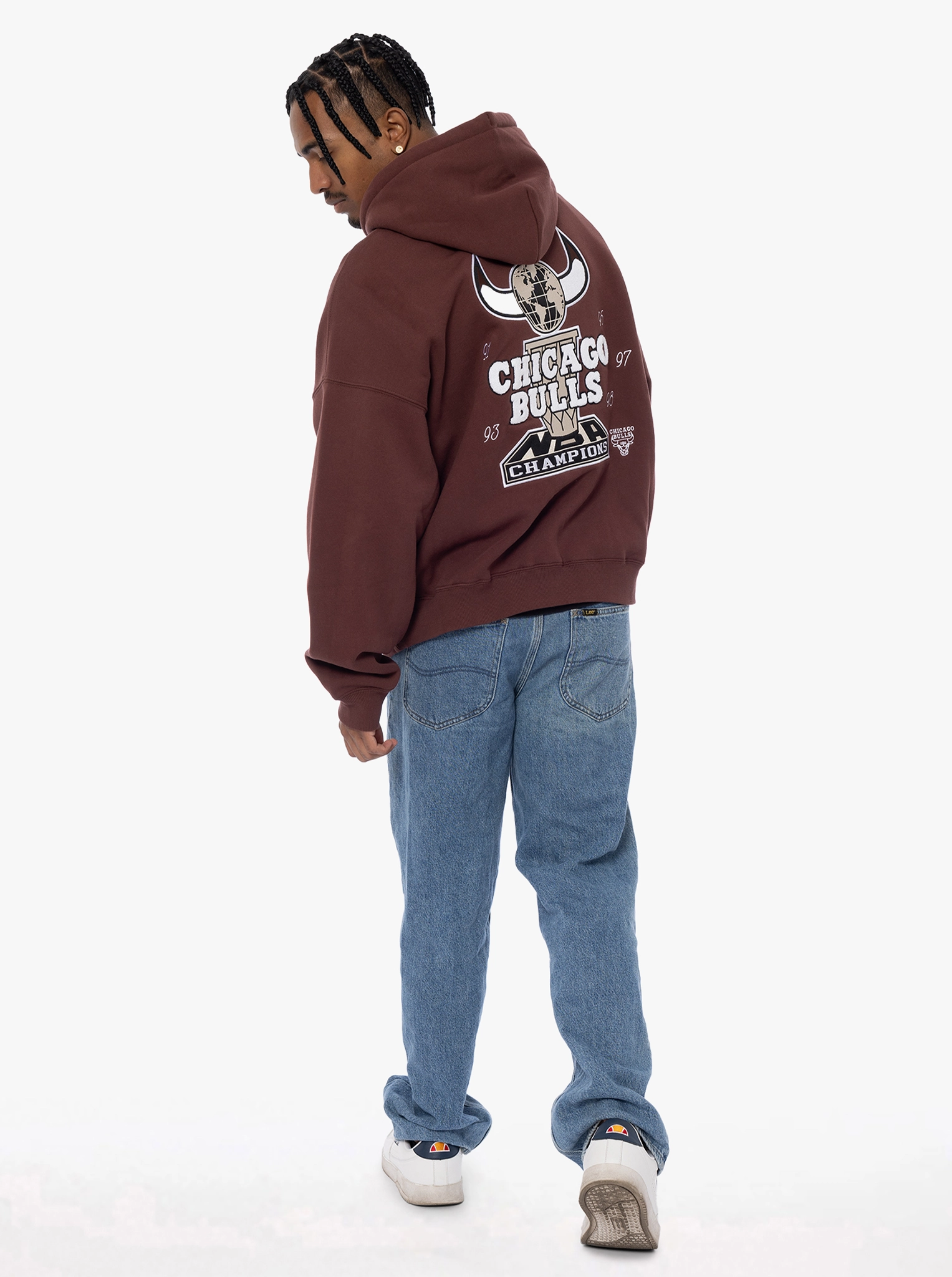 Chicago Bulls Patina World Champions Hoodie Vintage Appeal