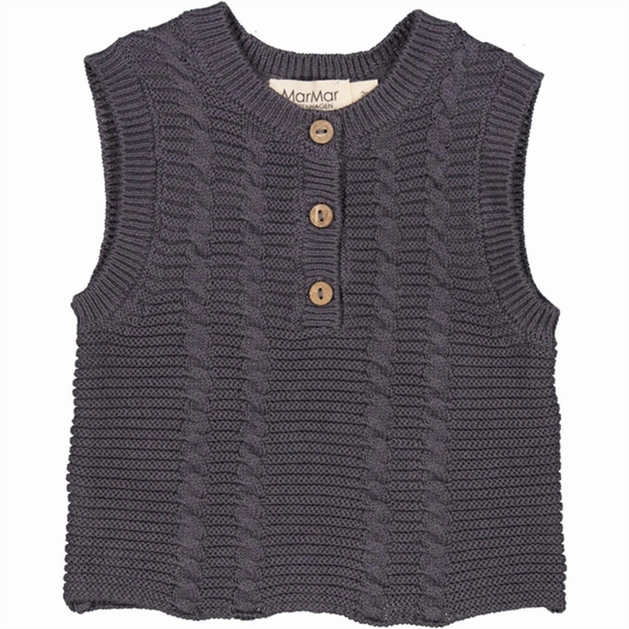 MarMar Forest Lake Togo Knit Vest artificial Modern