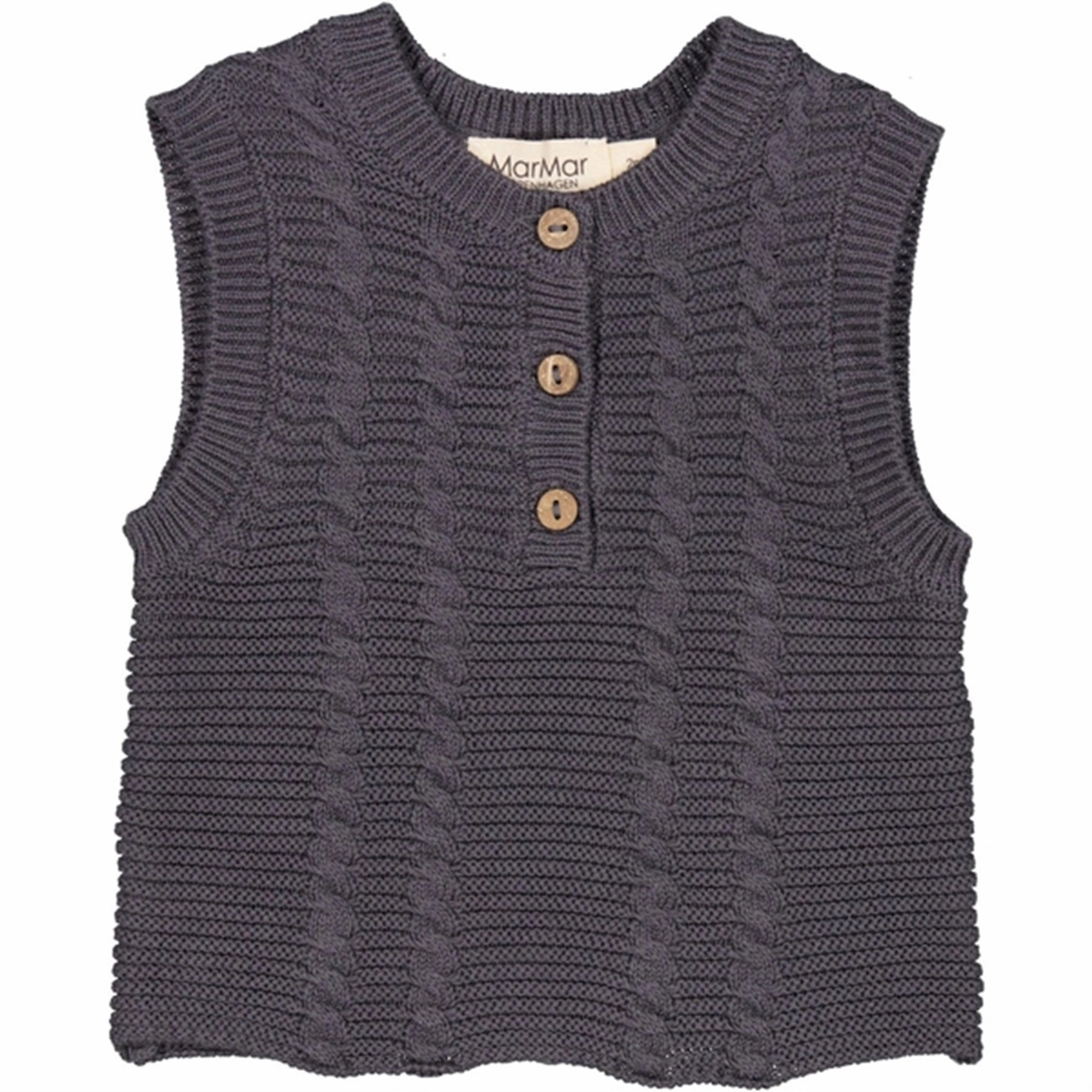 MarMar Forest Lake Togo Knit Vest Travel Wear wrinkle - resistant clothing