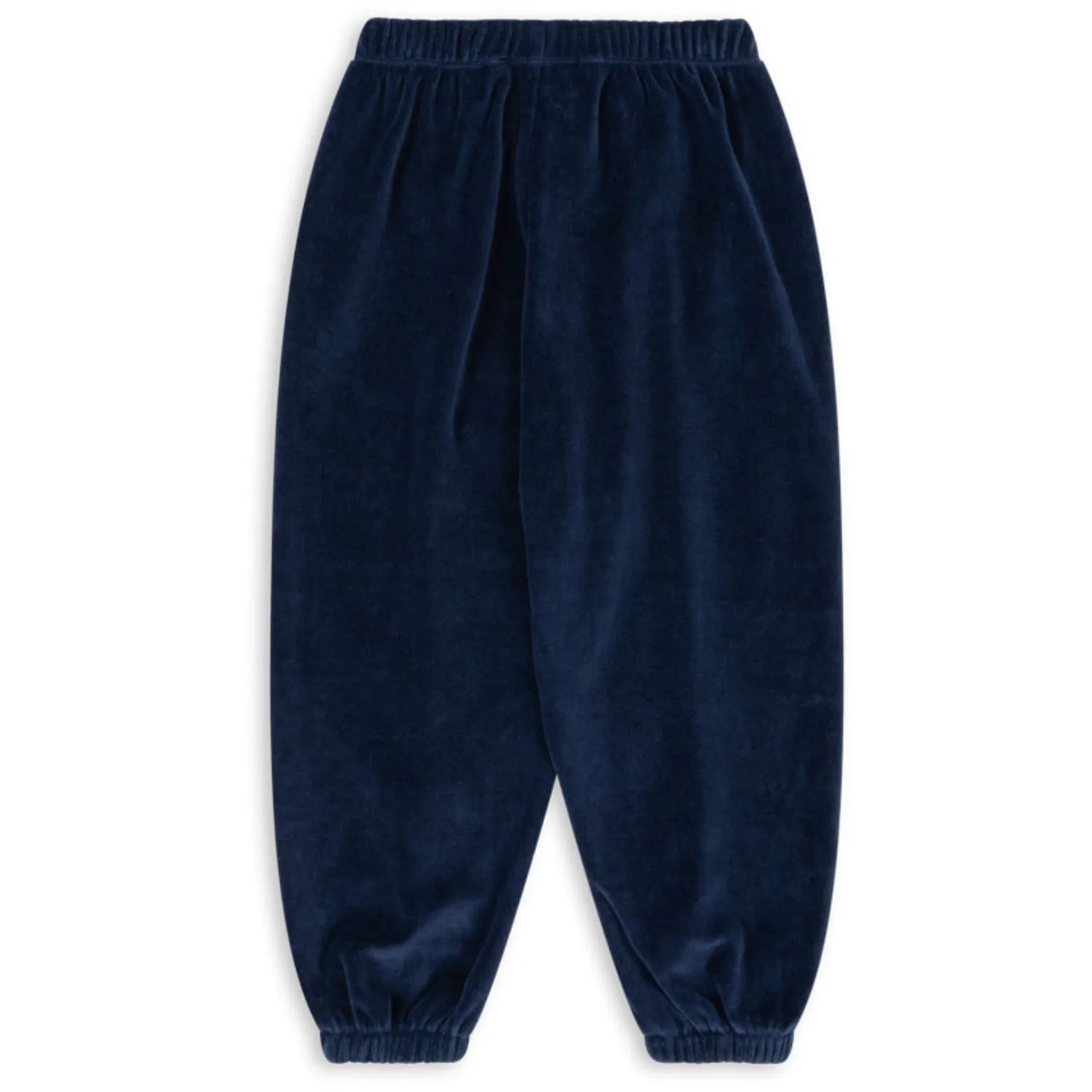 Konges Sl?jd Dress Blue Wally Sweat Pants Gots Elasticized Hem Non Chafing Flat Seams