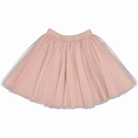 MarMar Tulle Light Plum Solo Sun Skirt Daily Fashion Visual Outfit