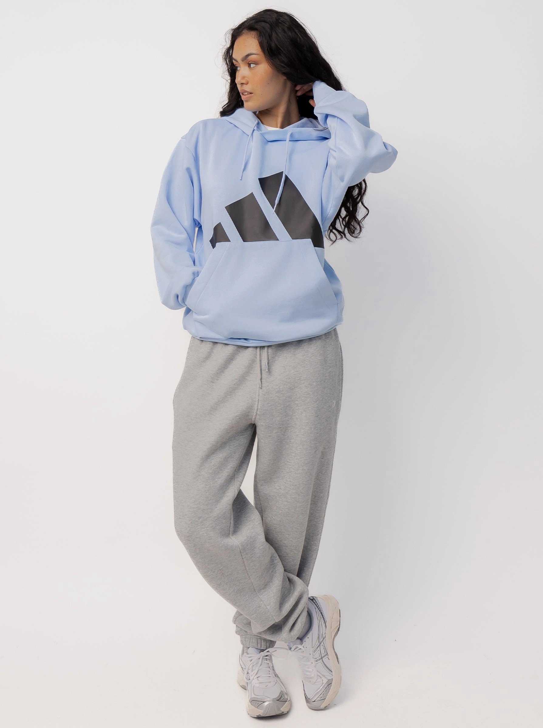 Big Logo Fleece Hoodie Unisex Street Gear individuality