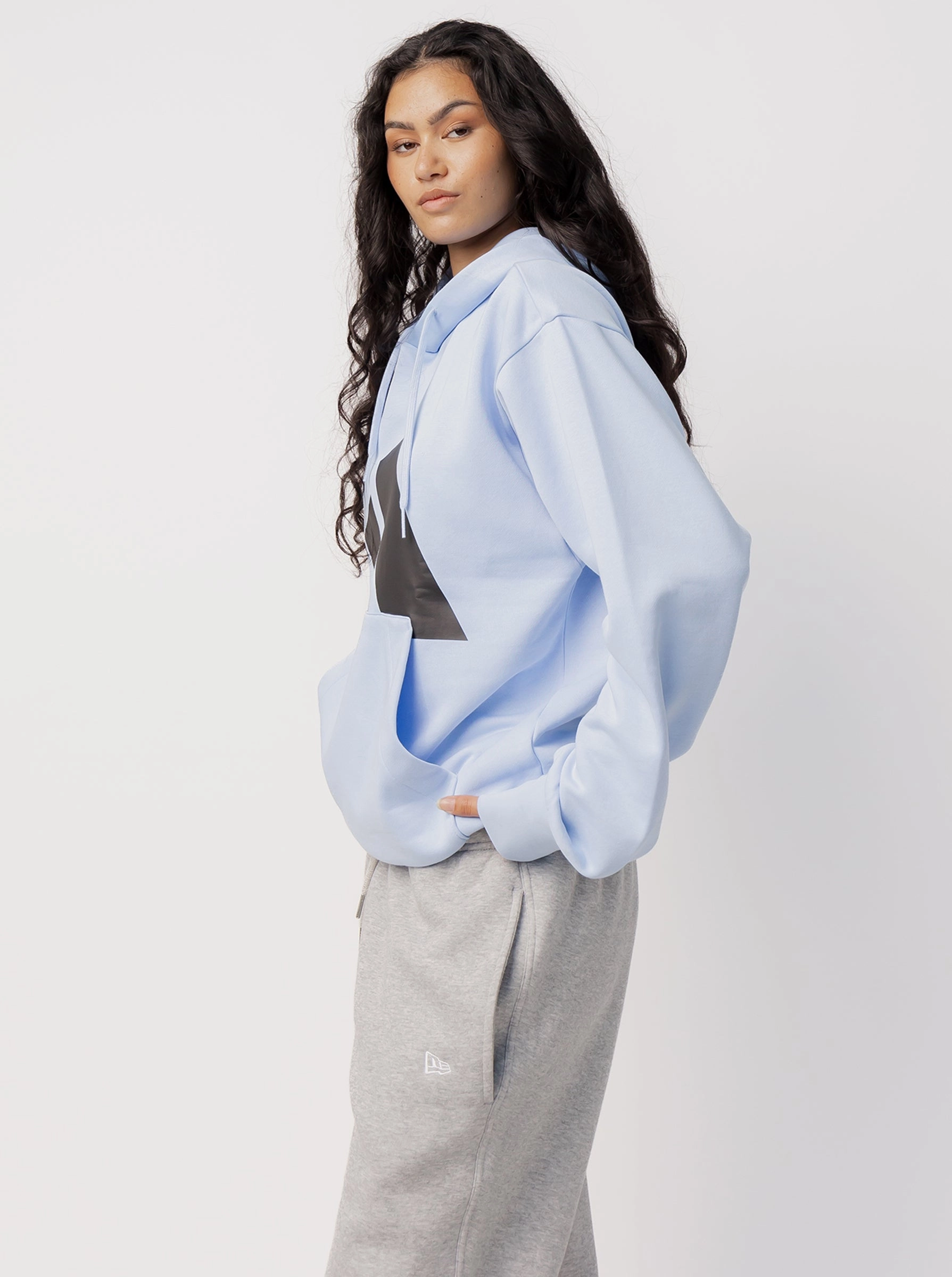 Big Logo Fleece Hoodie Unisex Gerbil like Athletic Fit