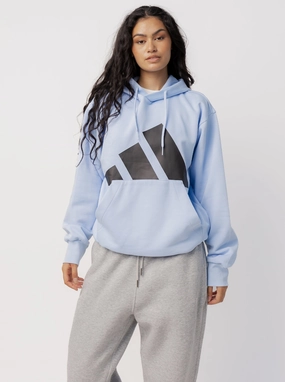 Kangaroo like Big Logo Fleece Hoodie Unisex