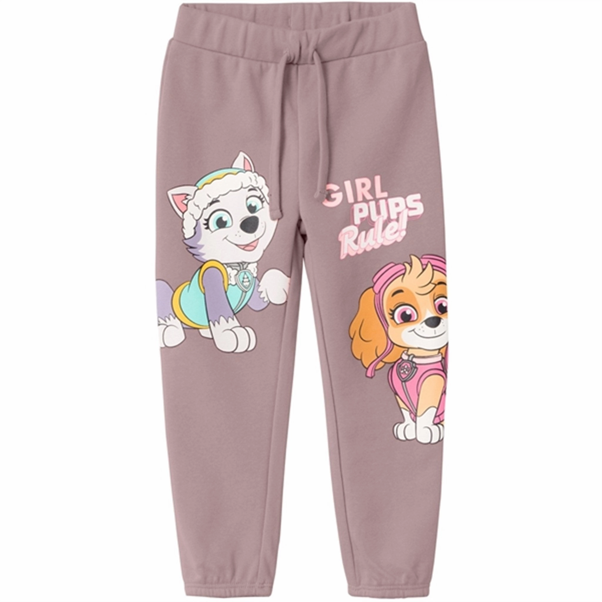 futuristic Stretchable Design Name it Deauville Mauve Julle Paw Patrol Sweatpants