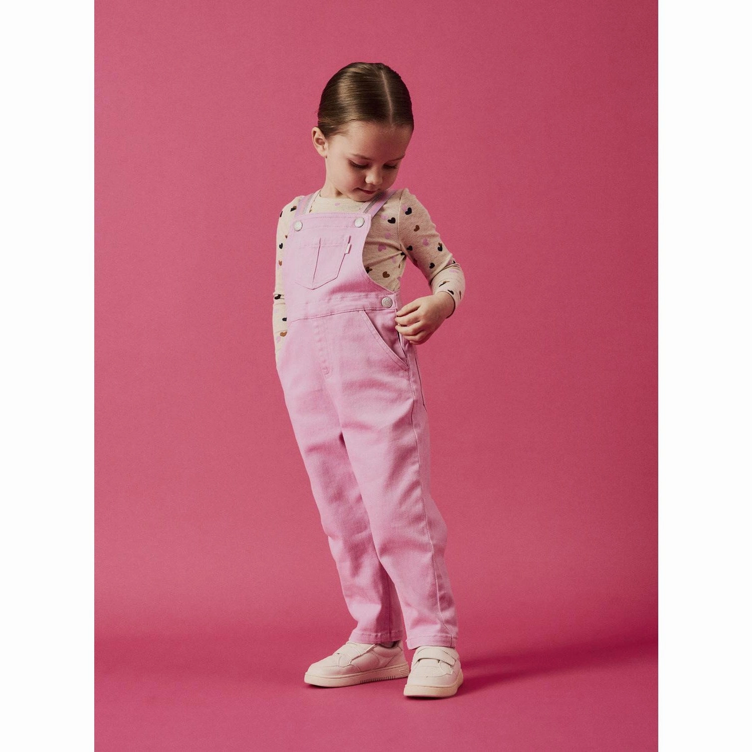 TailoredSilhouette Name It Pastel Lavender Ina Twill Overall