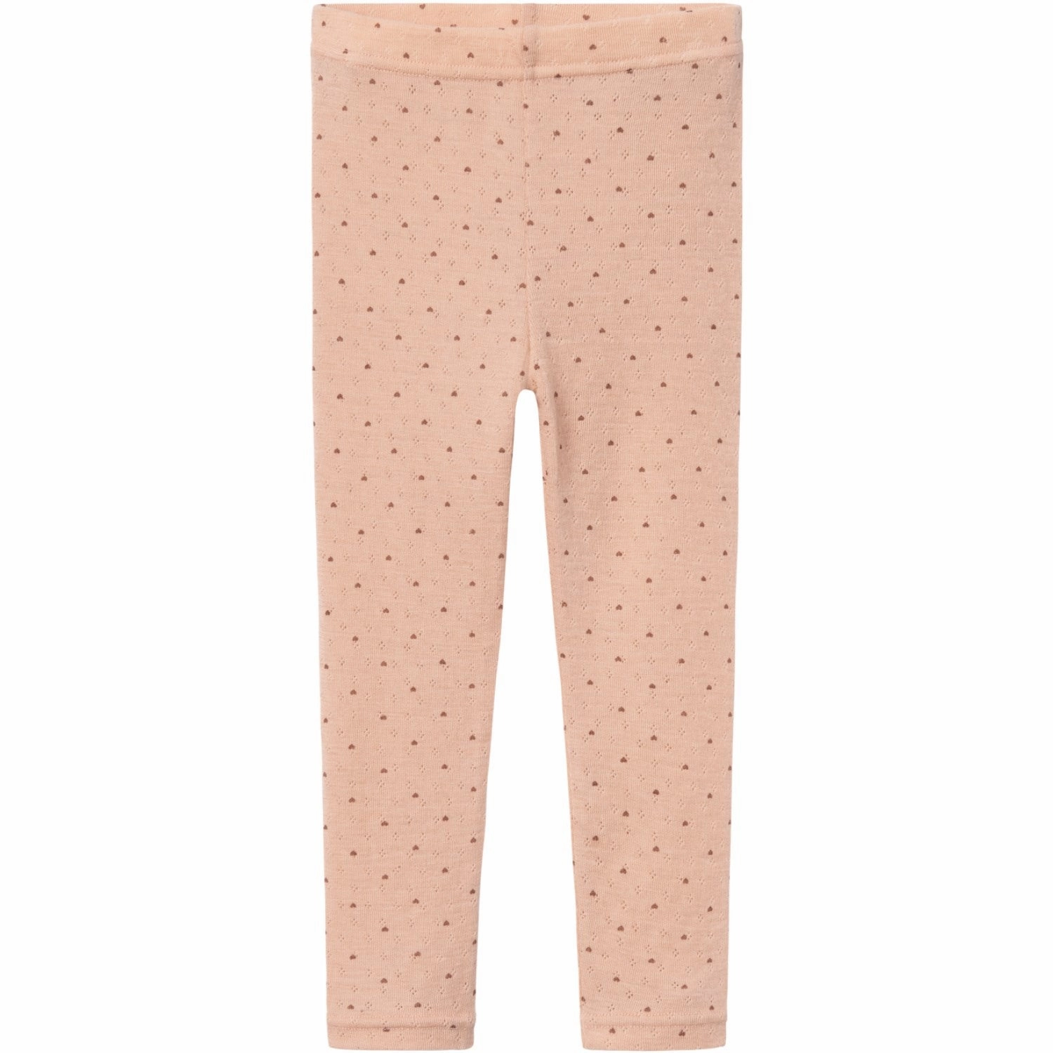 streamlined look Relaxed Fit Lil'Atelier Rugby Tan Nava Wool Leggings