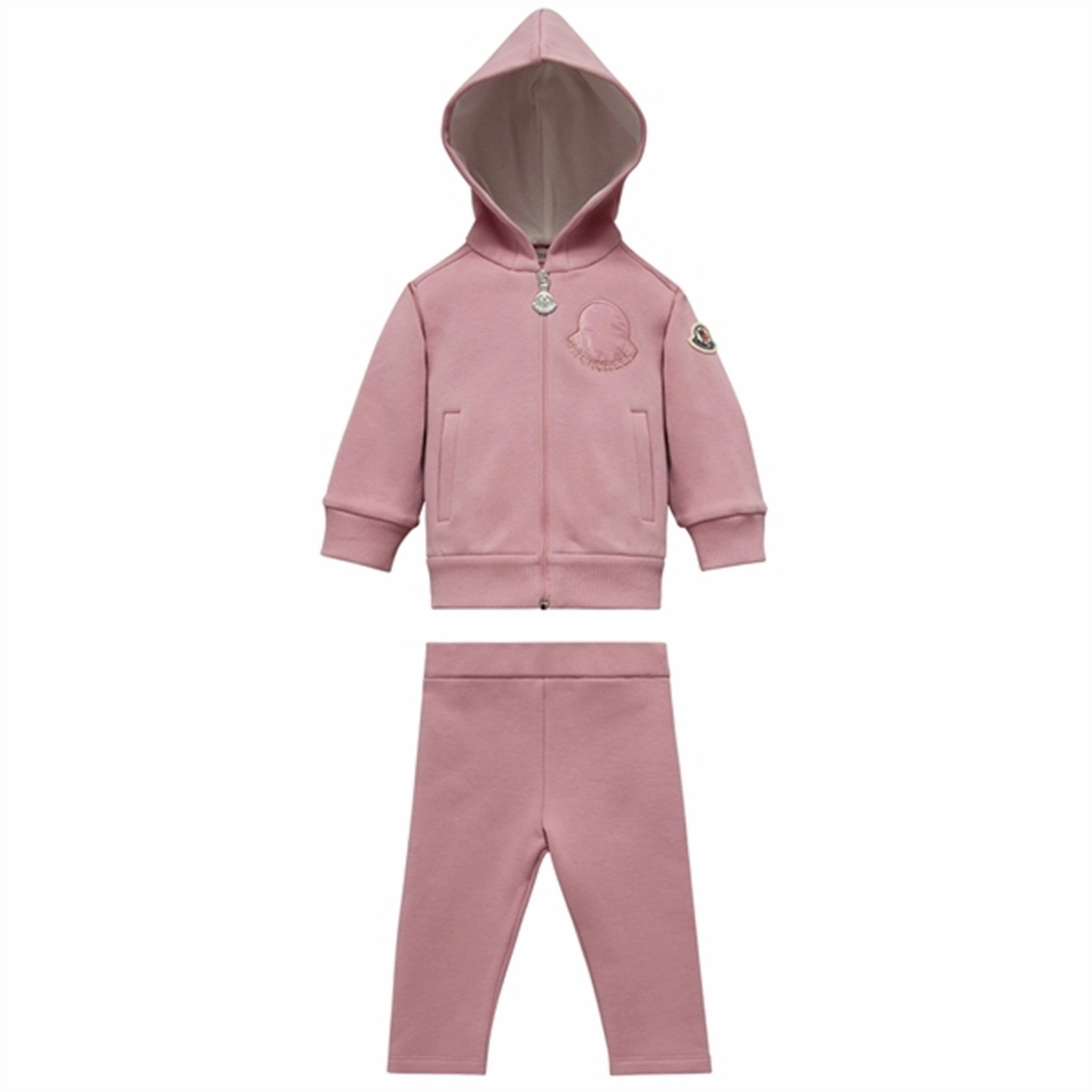 Moncler Sweatset Pink bodybuilding