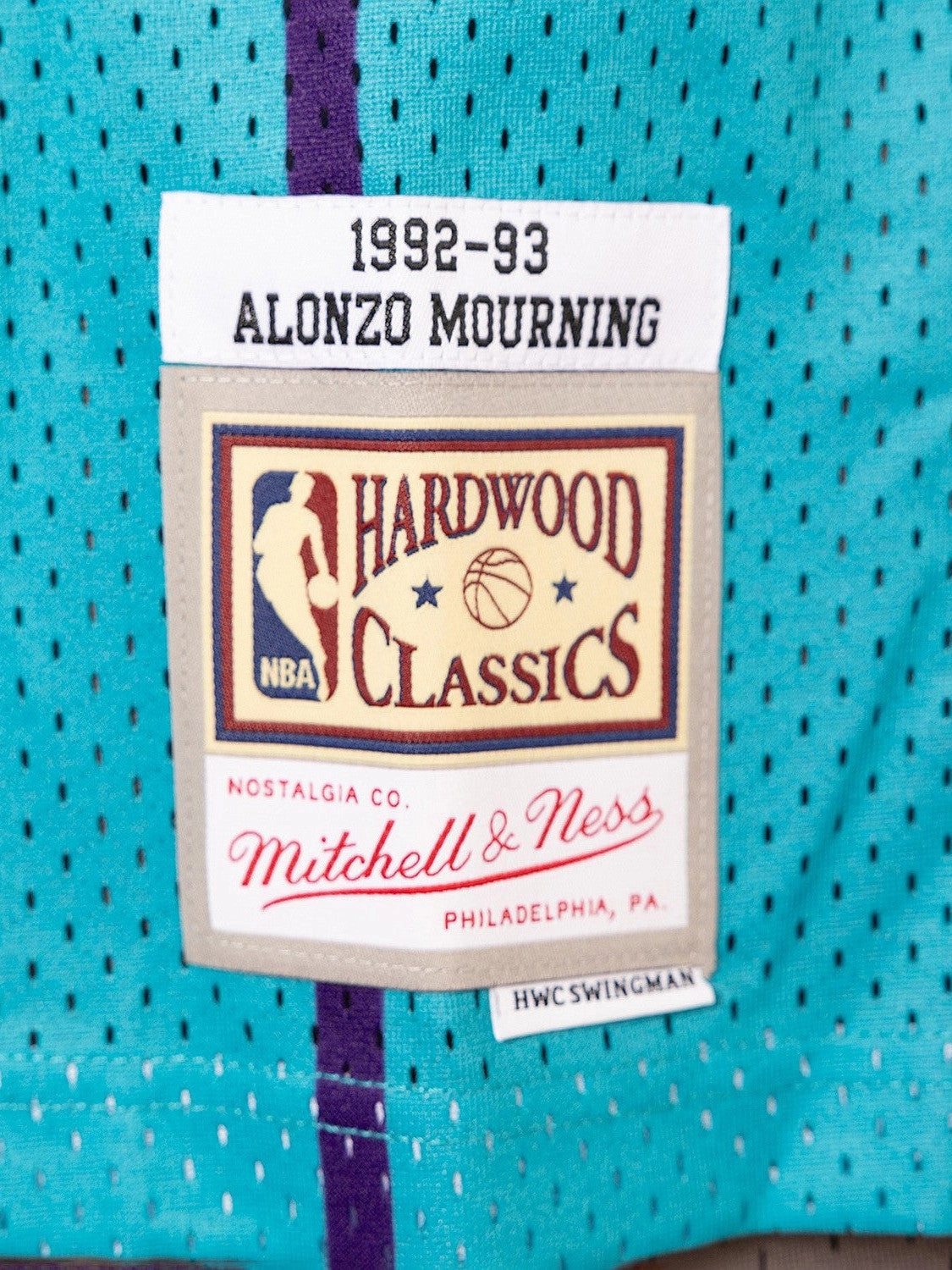 Layering Essential Modern Wear Charlotte Hornets 92-93 Swingman Jersey