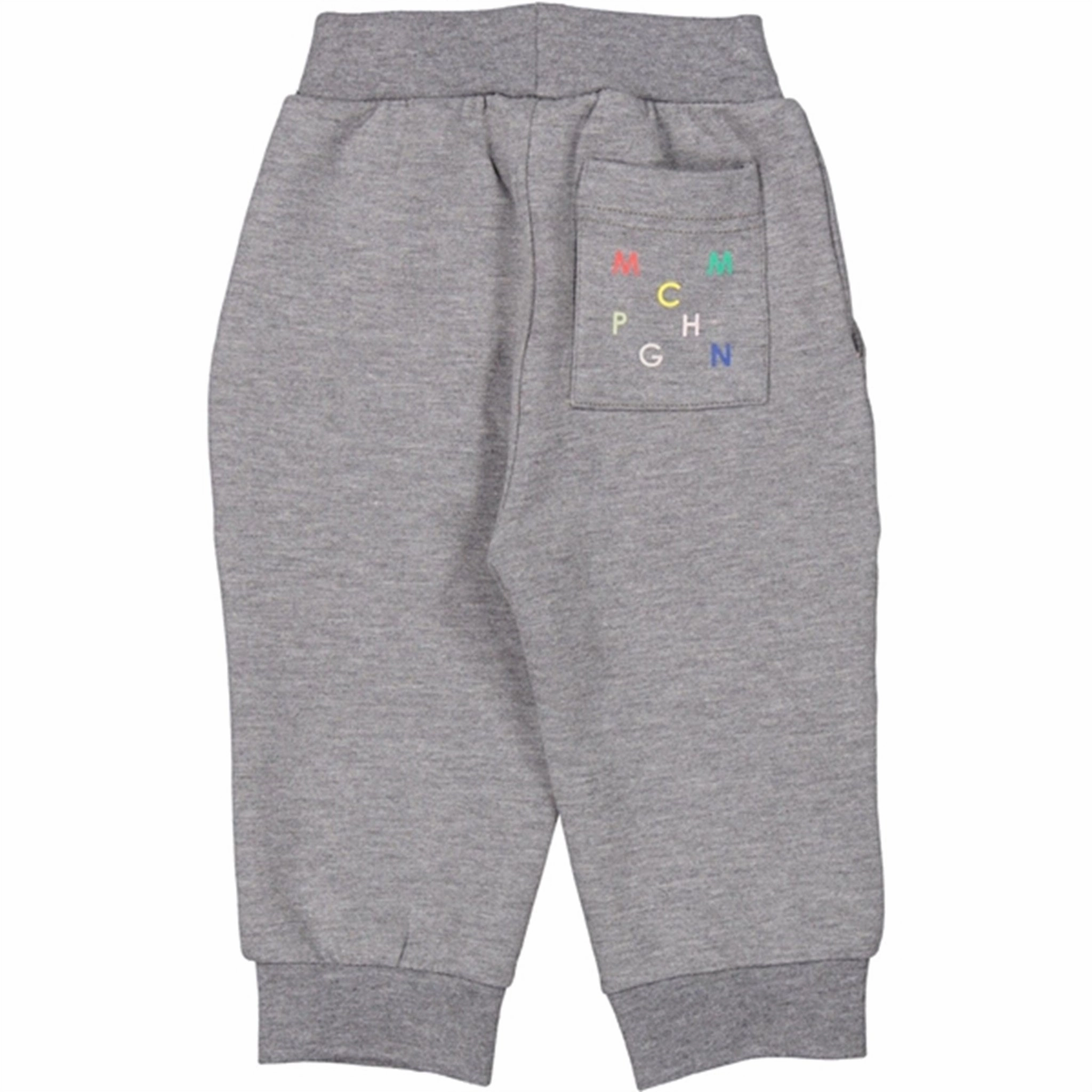 MarMar Multicol Letters Emb Pelon B Sweatpants Hypoallergenic Inner Lining unisex clothing