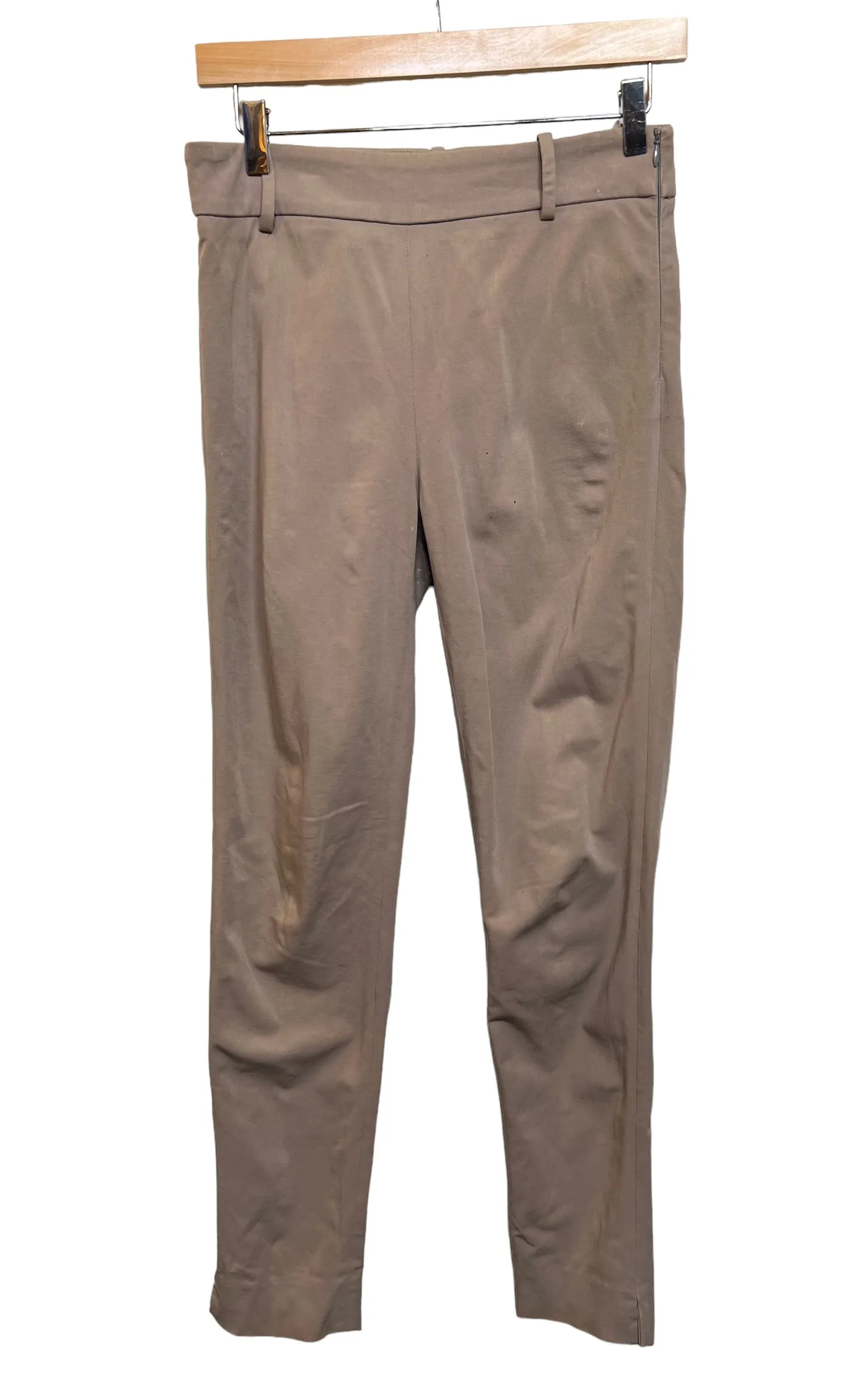 Mesh Lined Layered Protection Peserico Women??s Dark Cream Trousers (28x32)