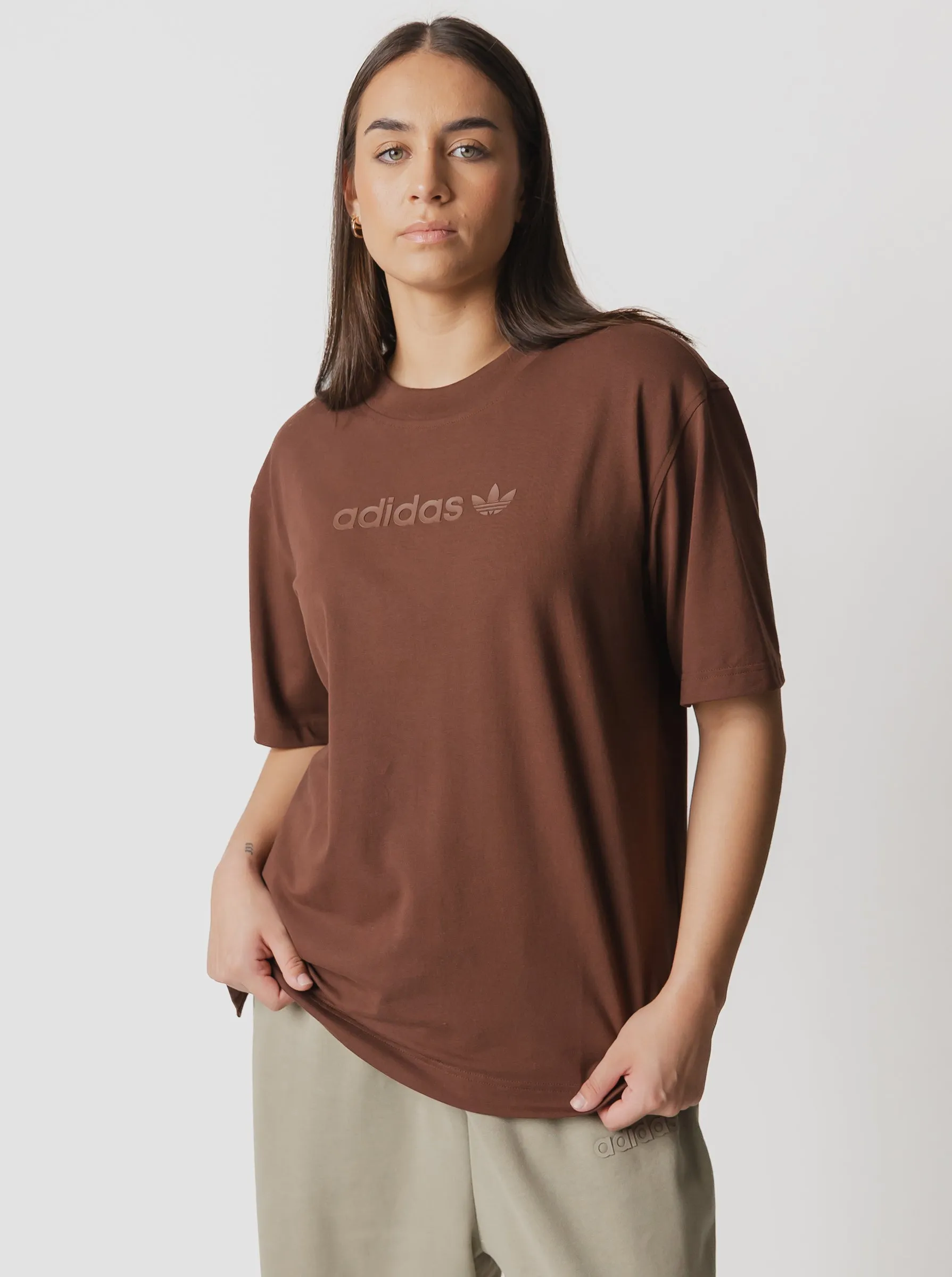 Comfy Essentials Essentials Linear Oversized T-Shirt