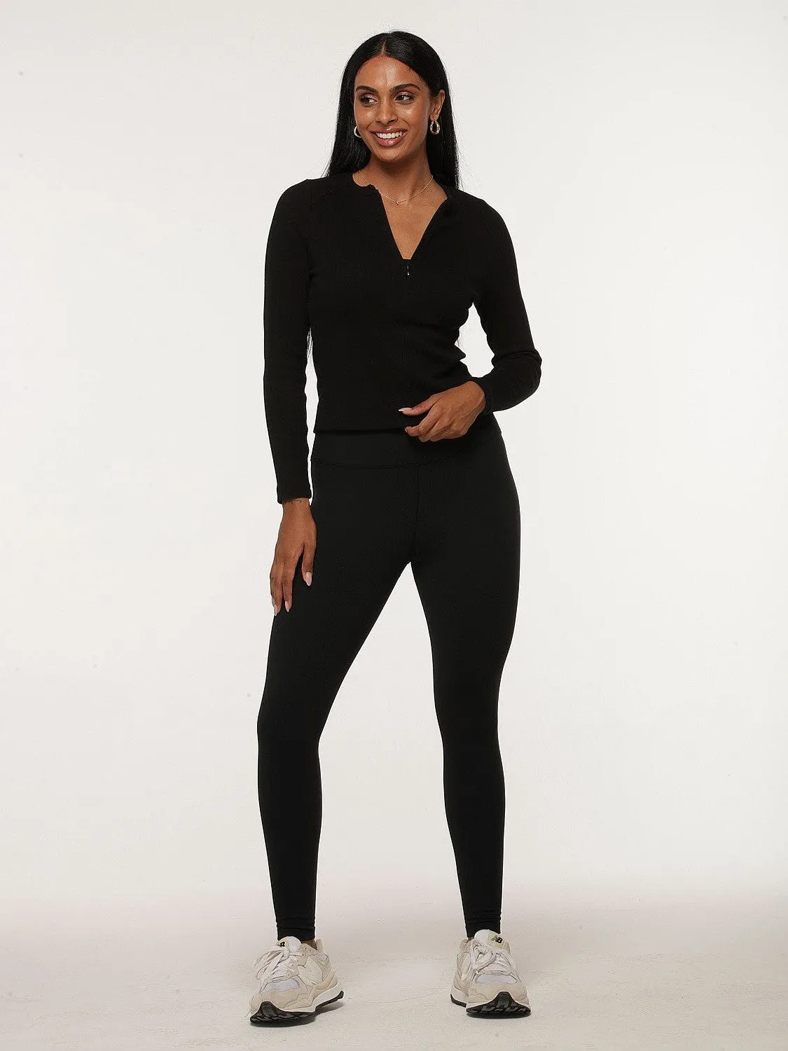 All Day Lotus Thermal No Chafe Full Length Leggings High Function Summer Wear Anti Odor