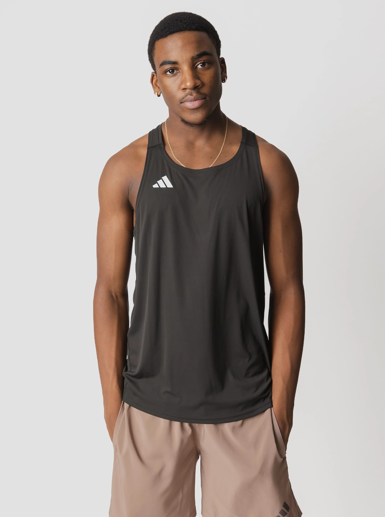Adizero Singlet Lightweight Design Quick Dry Technology
