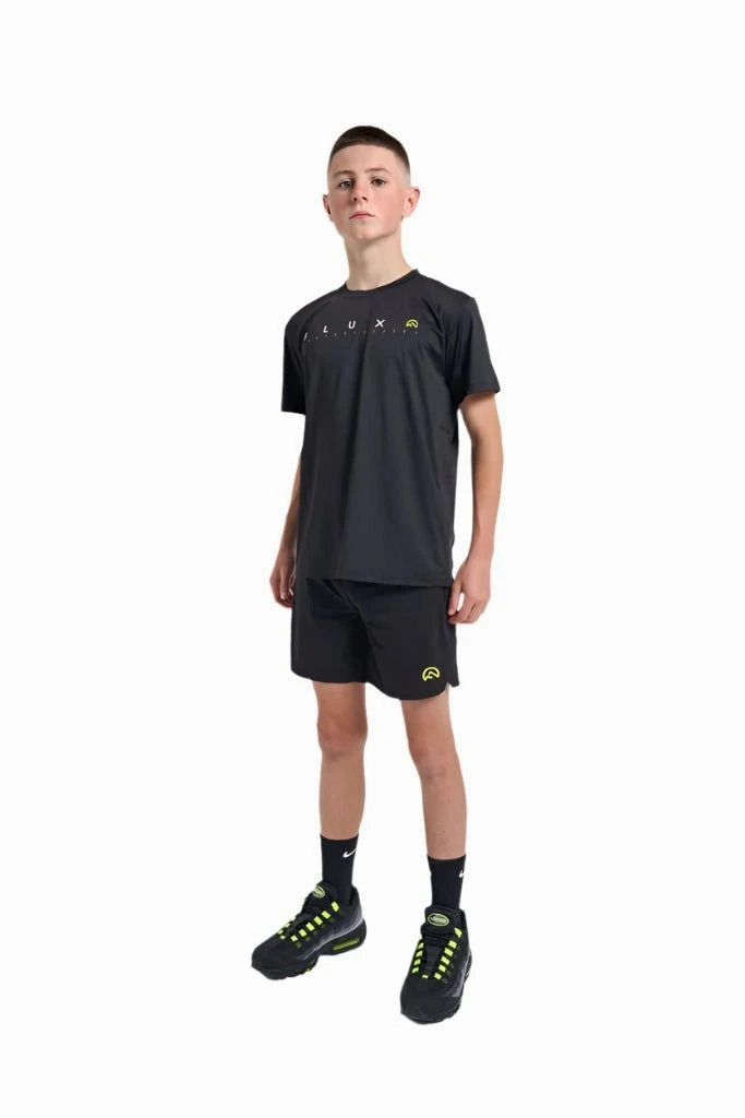 Flux Graphic Logo T-Shirt Junior Soft Texture